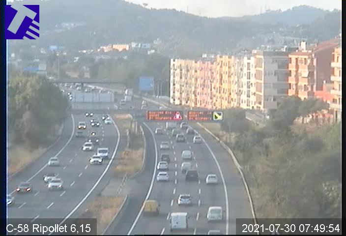 Retencions a la C-58 i l'AP-7