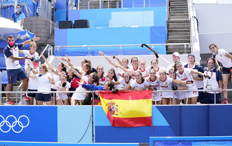La selecció femenina de hockey, a quarts de final