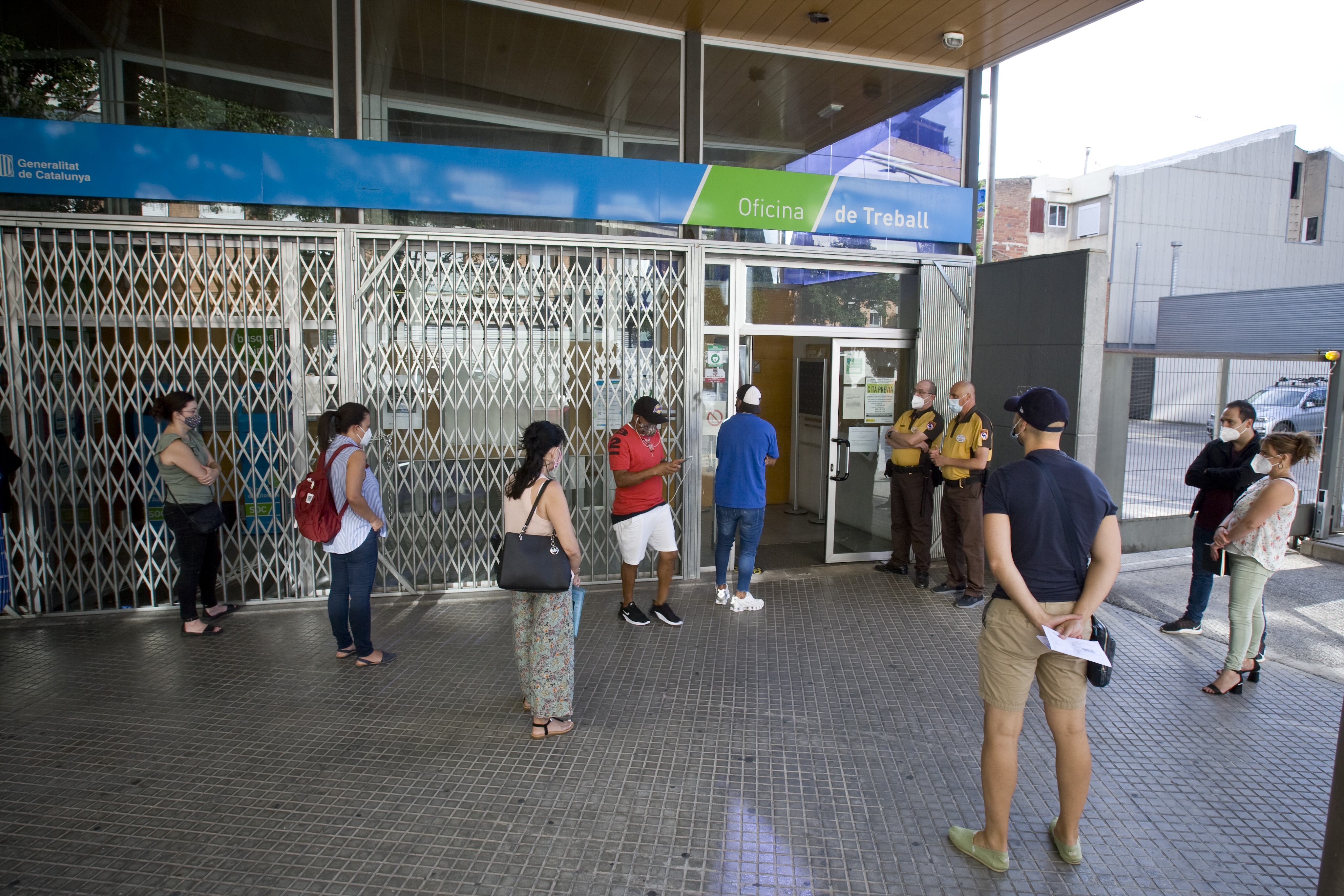 L'atur va baixar a Terrassa gairebé vuit punts al juliol