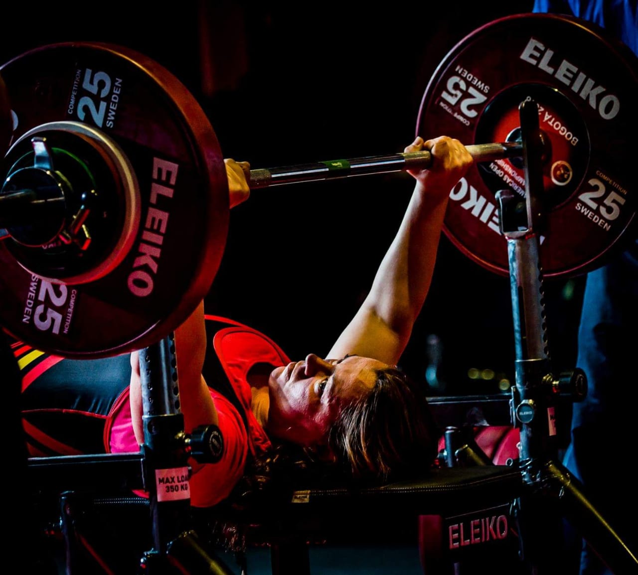 Montse Alcoba en el seu debut paralímpic