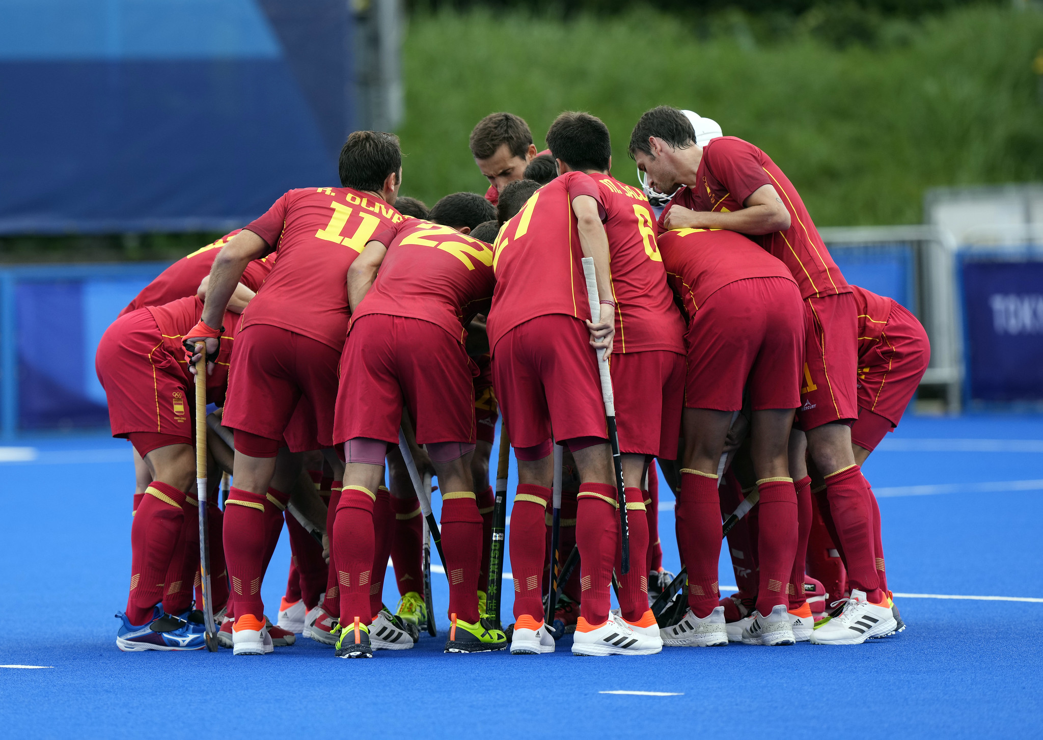 Les seleccions de hockey, vuitena i setena