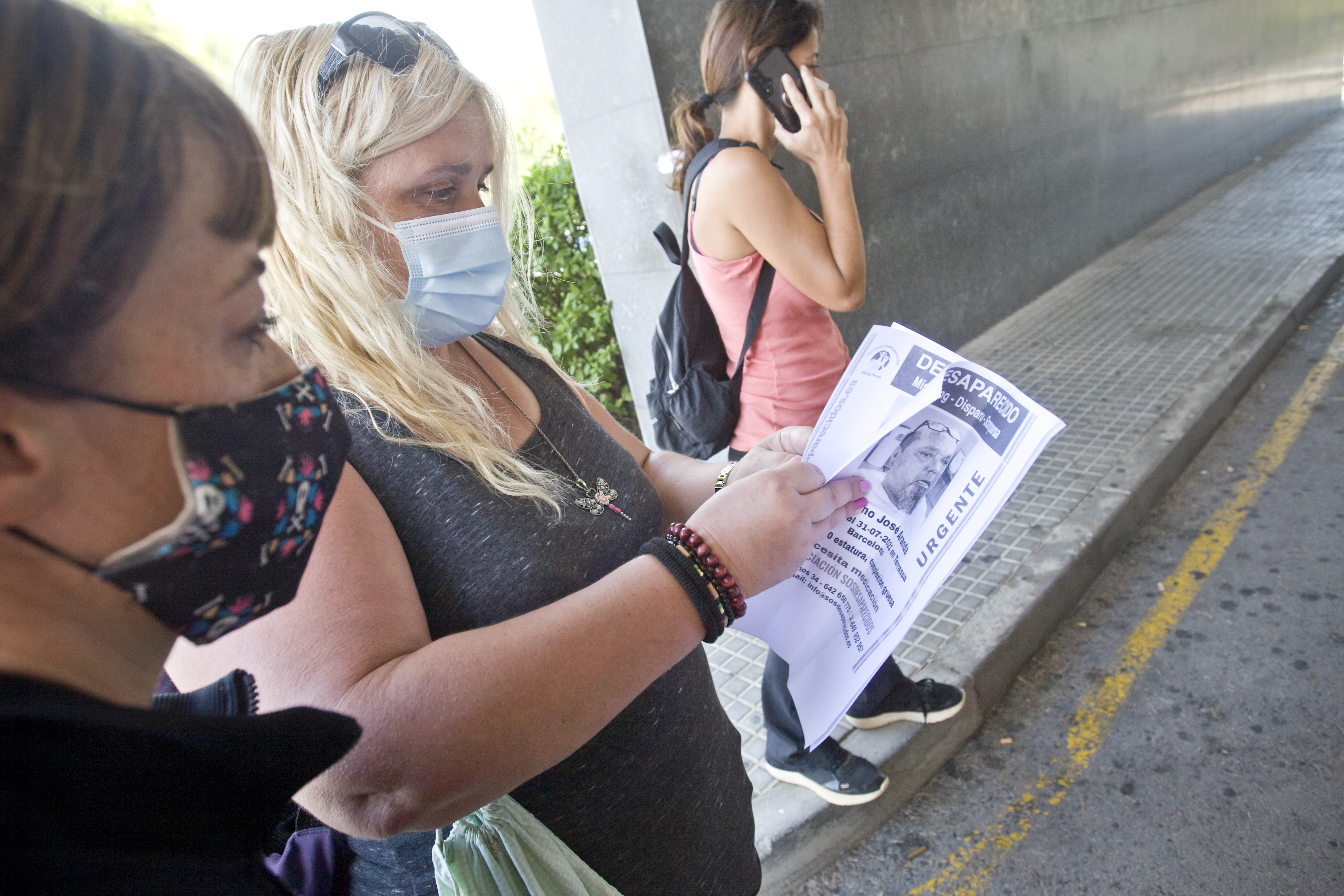 Drons per buscar l'home desaparegut