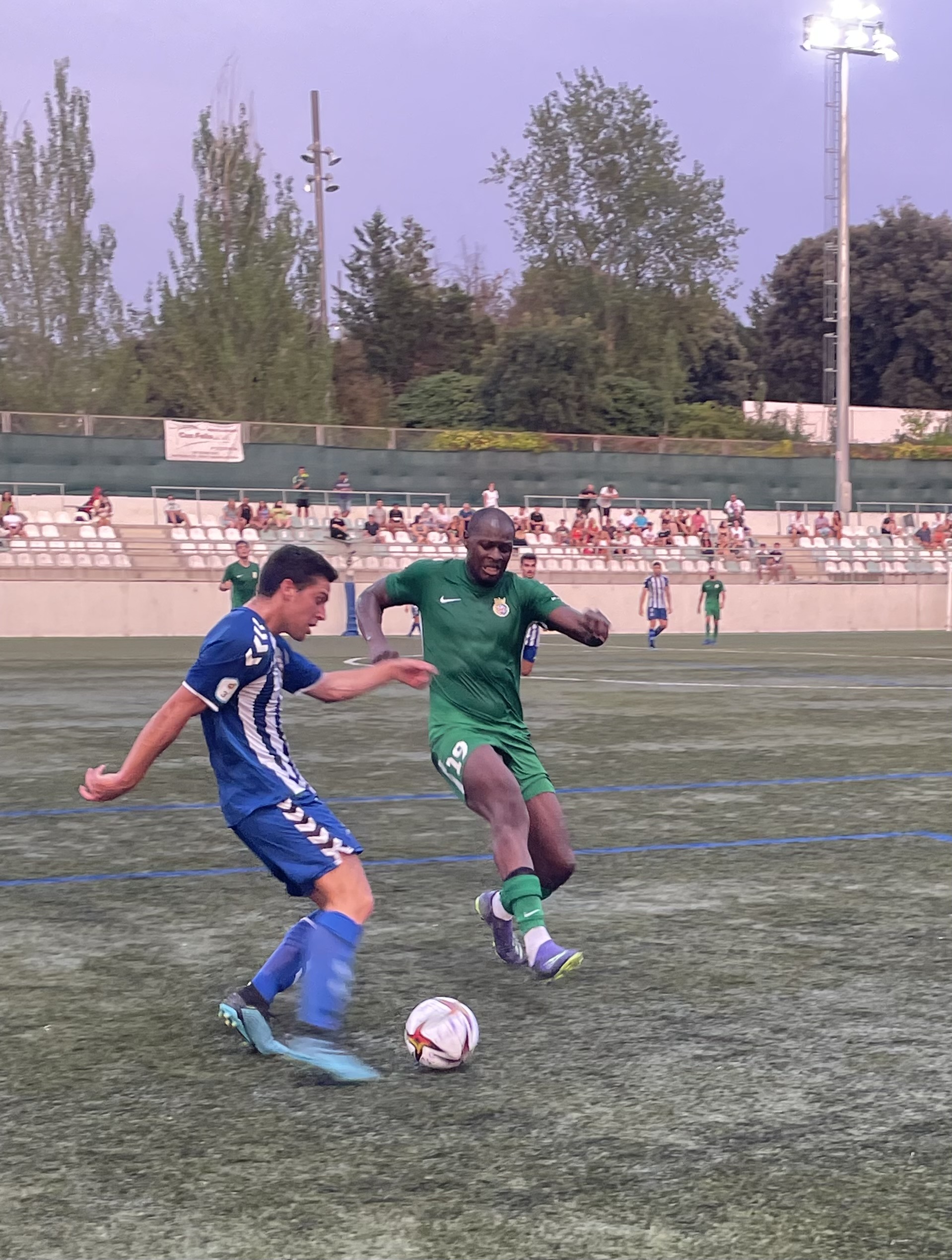 Derrota per 2 a 0 del San Cristóbal a Cerdanyola
