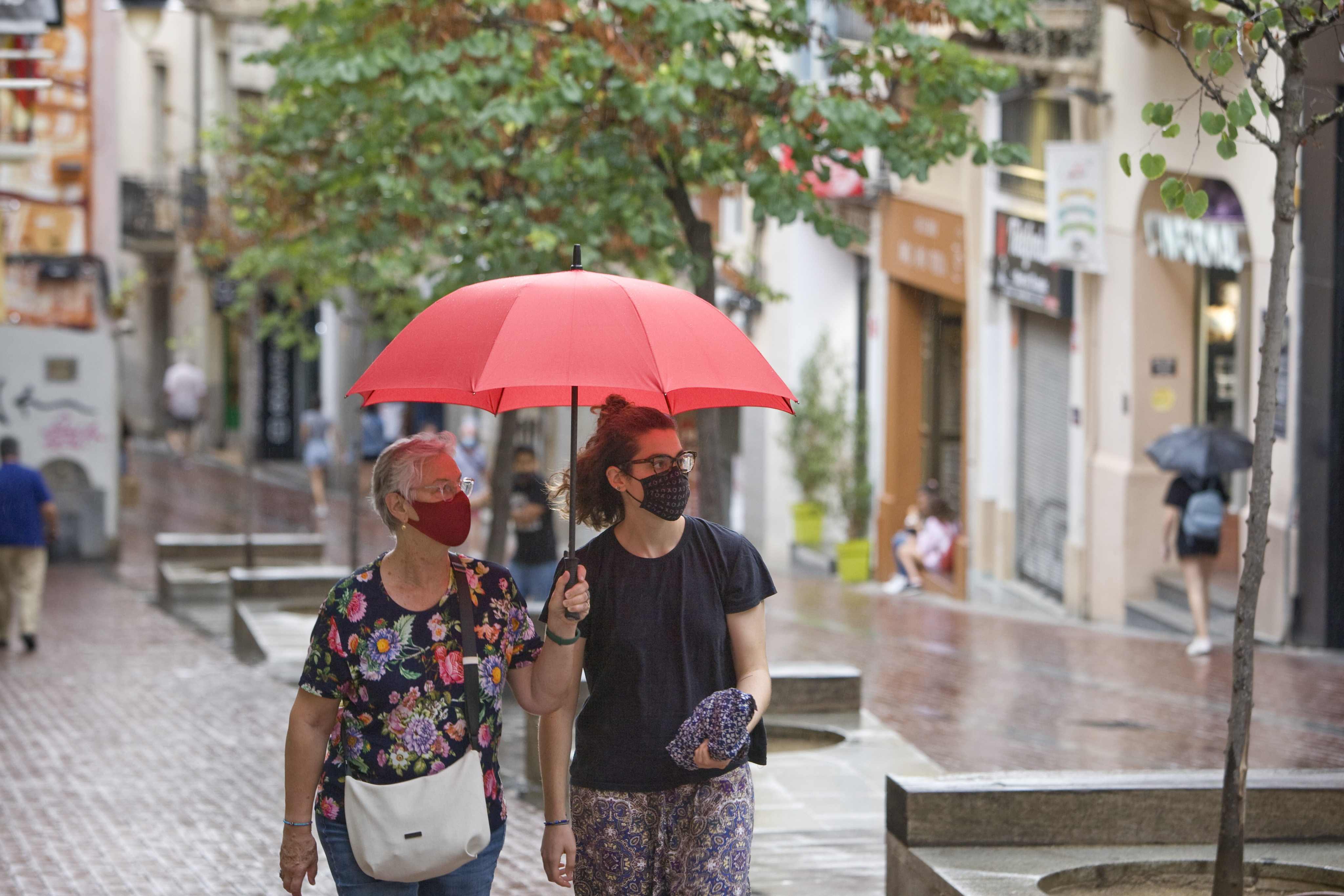 L'aiguat va anar per barris a Terrassa