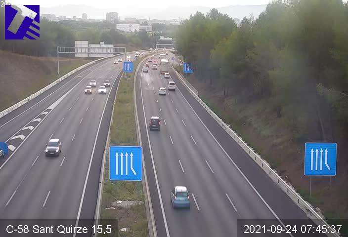 Matí sense cues a la carretera