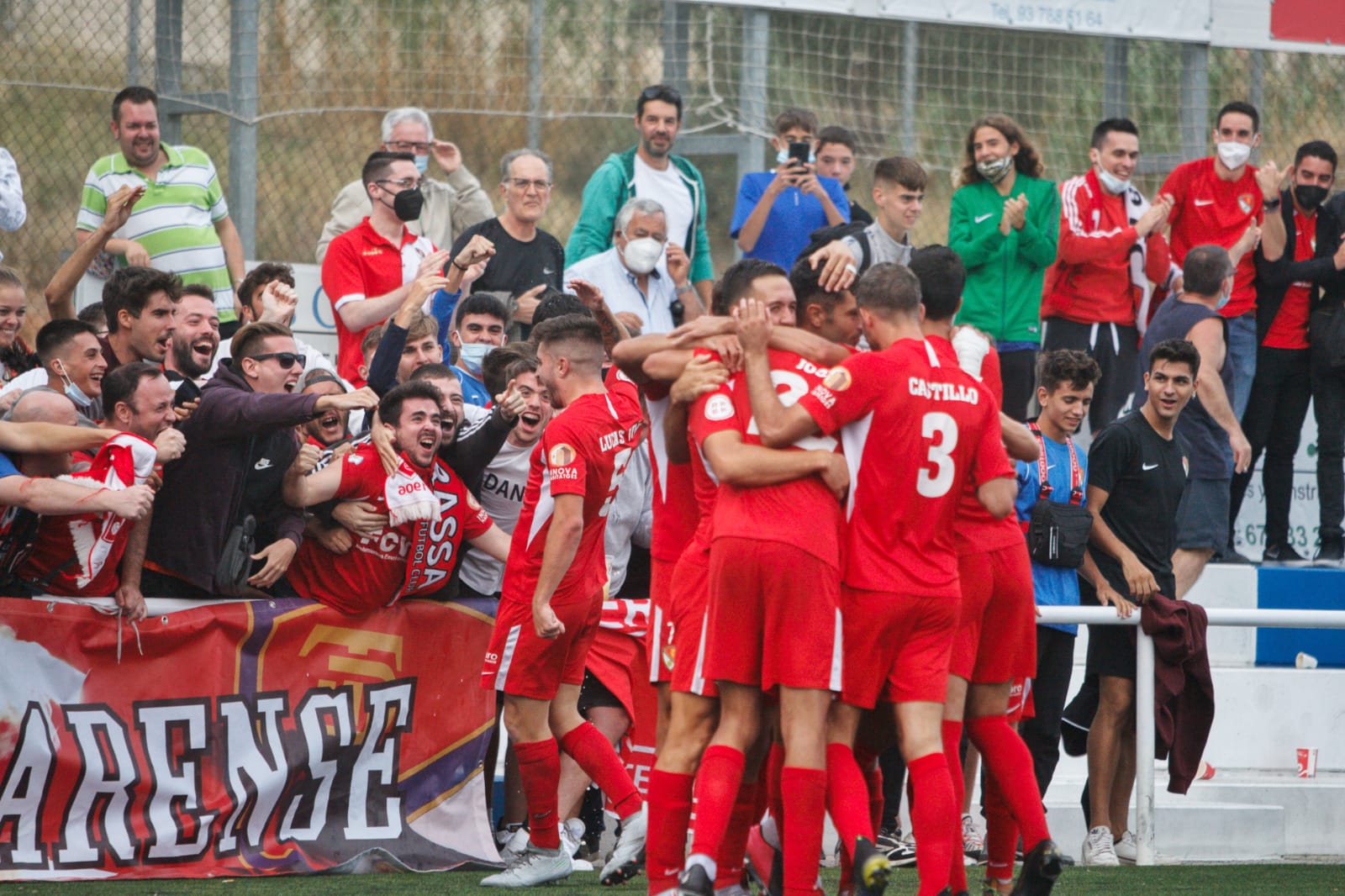 El Terrassa FC domina les àrees i el marcador