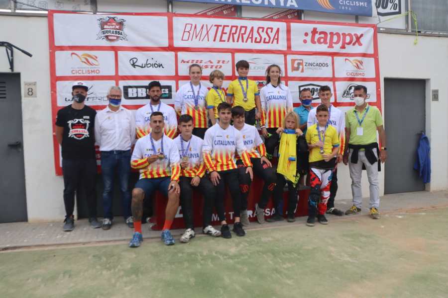 El bmx terrassenc triomfa en el Campionat de Catalunya