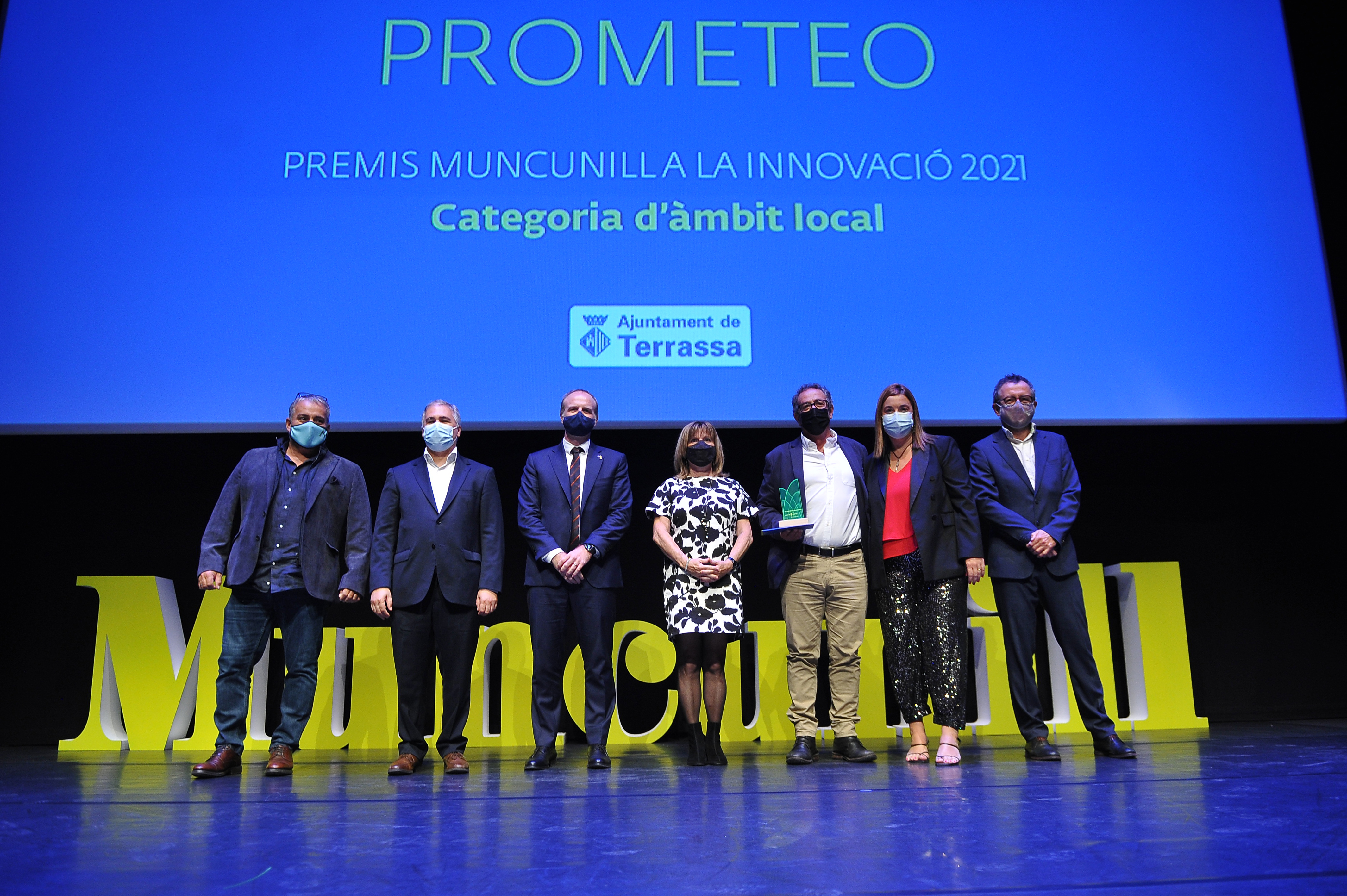 Premi Muncunill local a una alerta per salvar als bombers