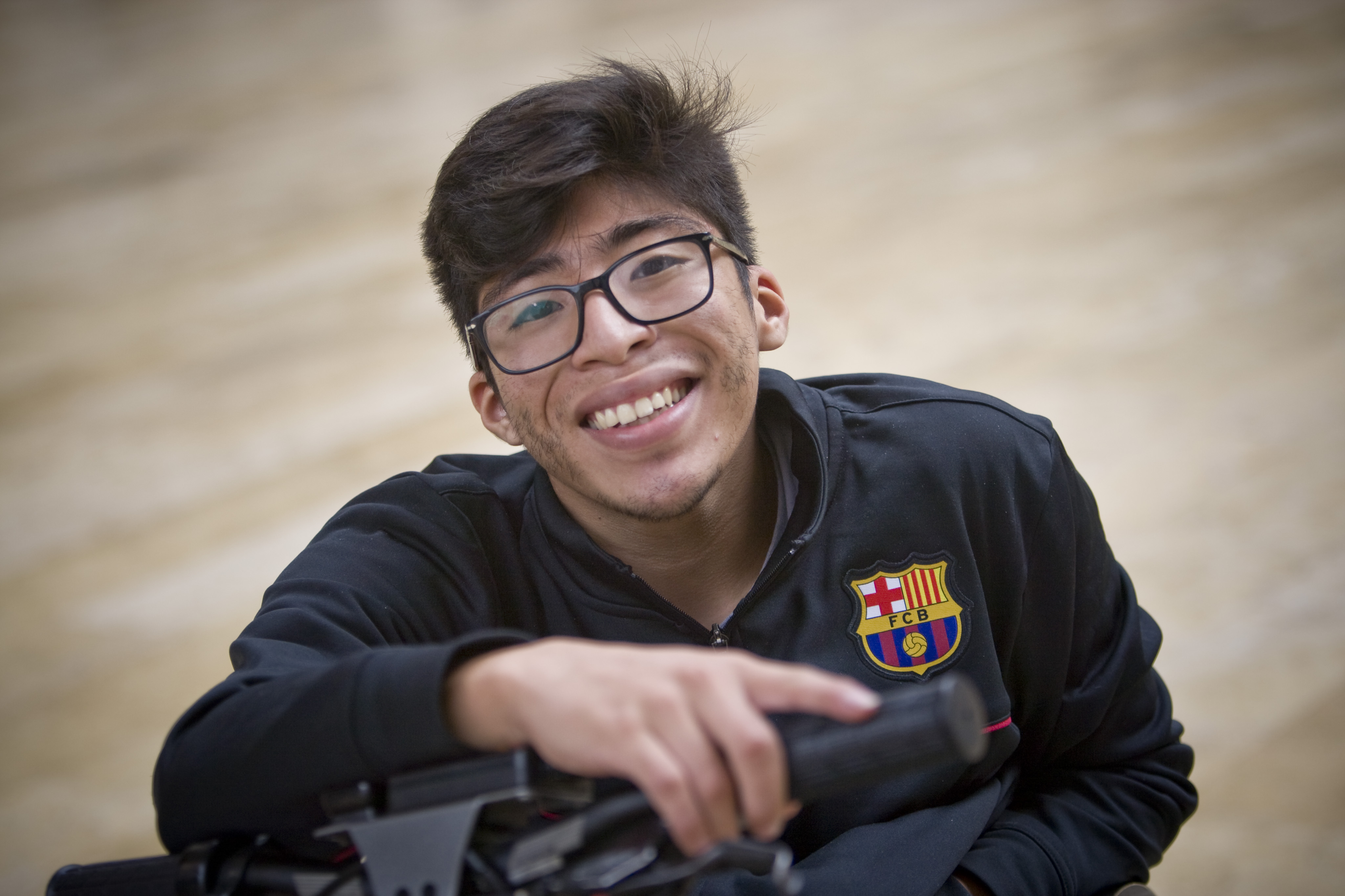 L'egarenc Alejandro Baca aporta il·lusió i ganes al Barça