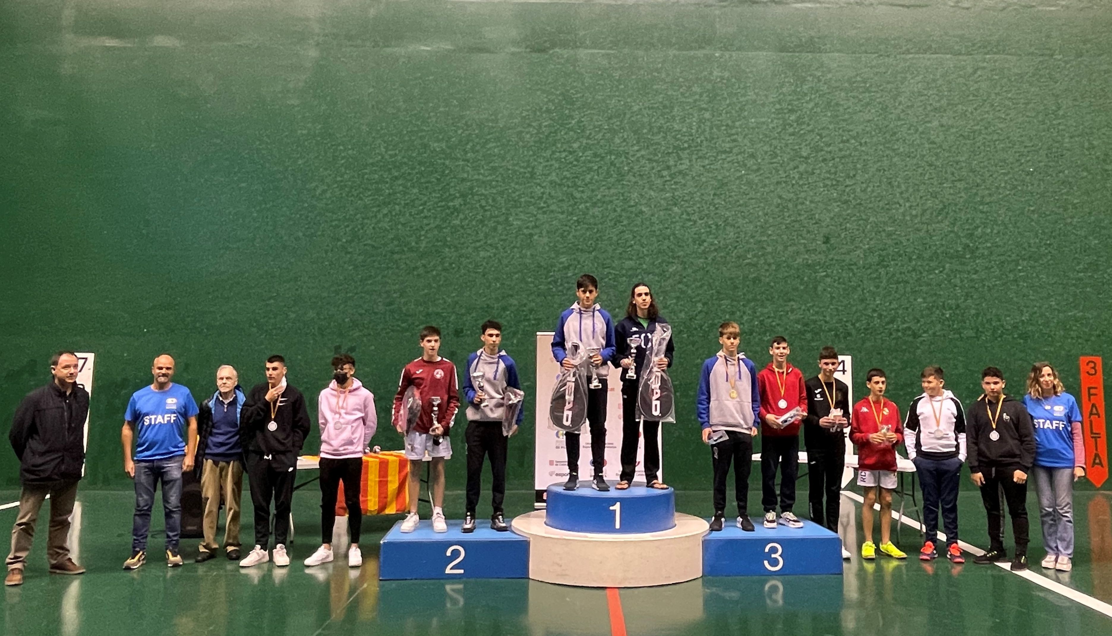 Biel Vaghi, campió cadet en l’Open Estatal de frontennis