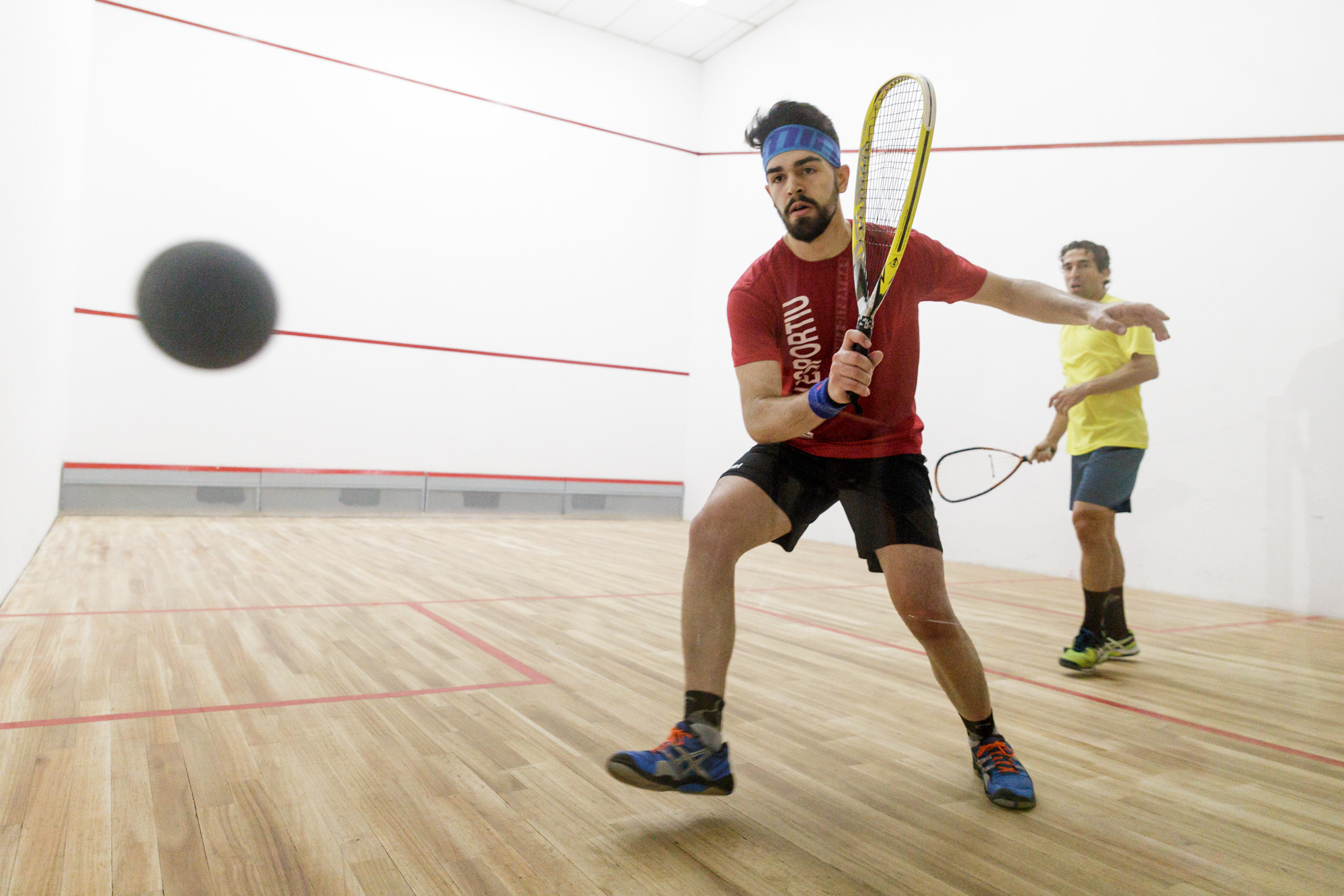 Comença l'Open Internacional d'esquaix Ciutat de Terrassa