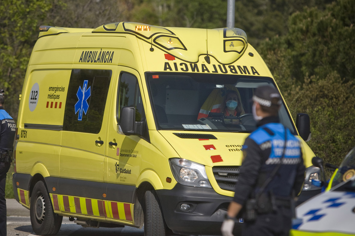 Dona positiu d'alcohol després d'un xoc amb un ferit