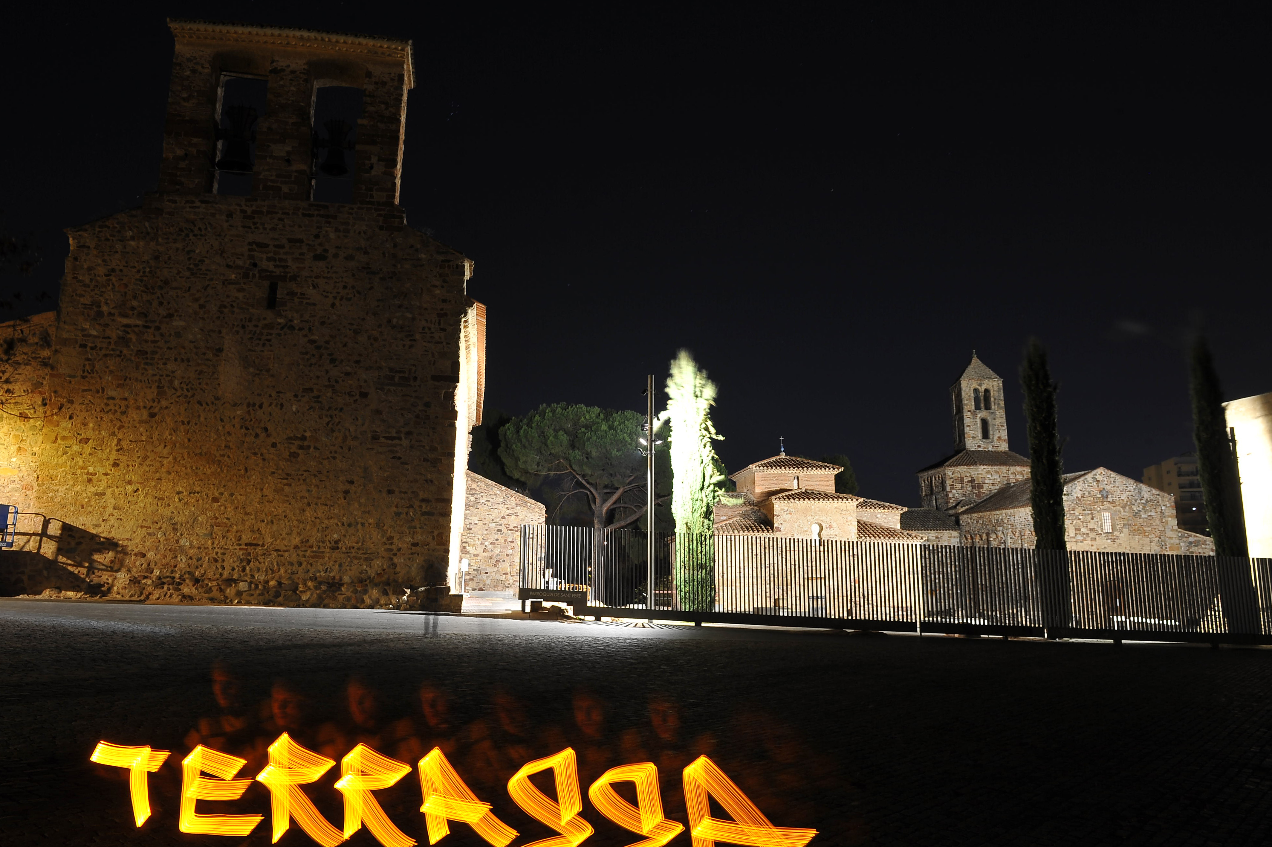 Sense entrades per al “lightpainting” de la plaça del Rector Homs