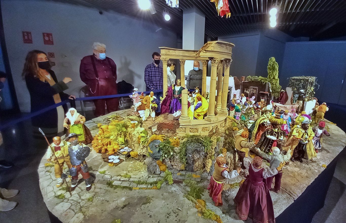 S'inaugura el pessebre napolità de Josep Massagué