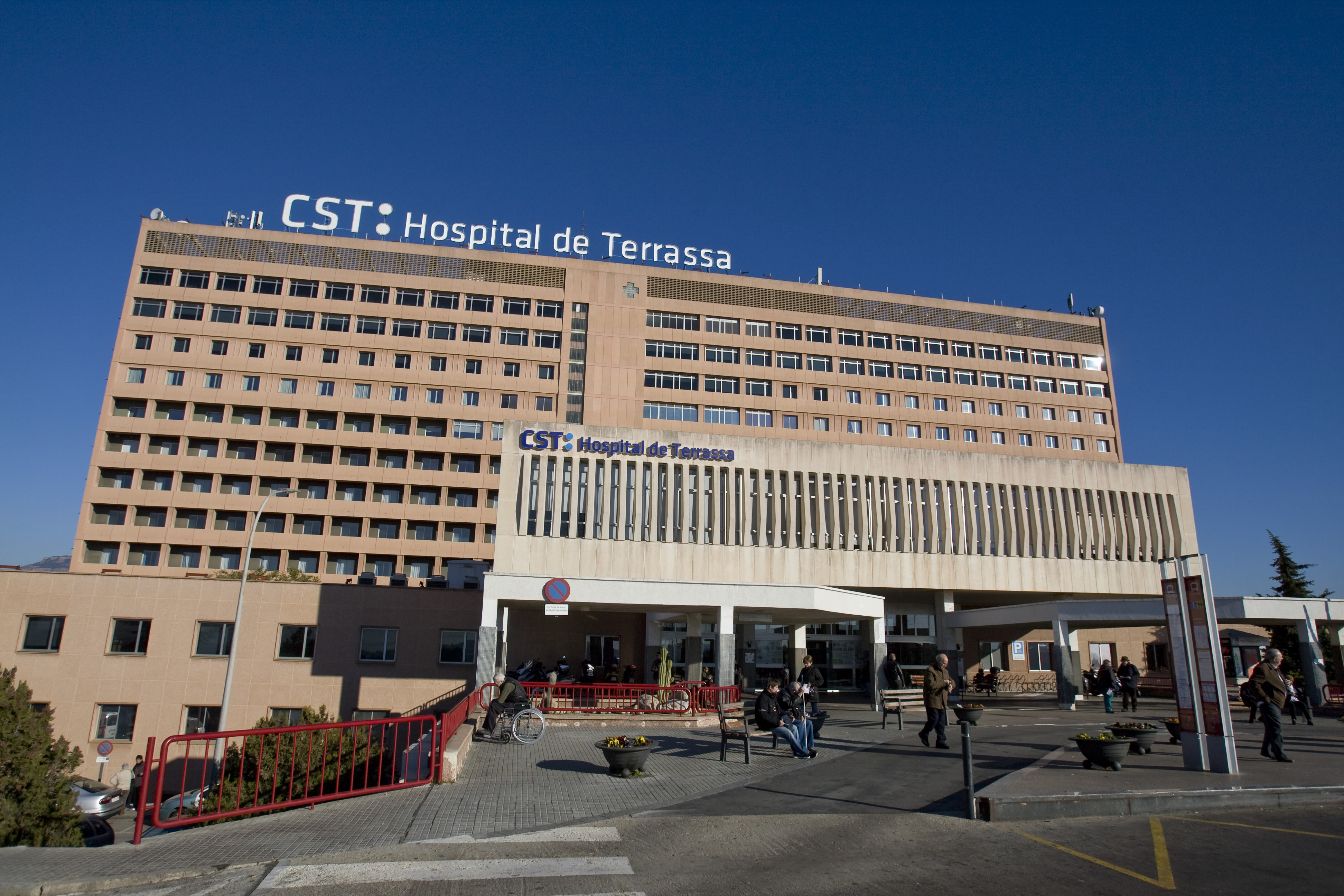 Col·lapses als accessos a l'Hospital de Terrassa