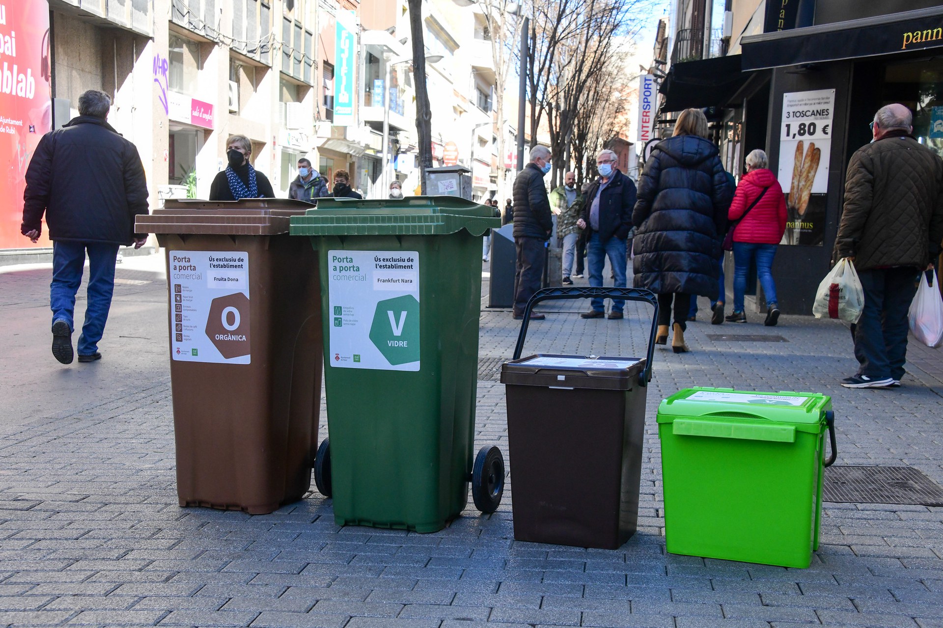 Nova recollida de residus comercials porta a porta a Rubí