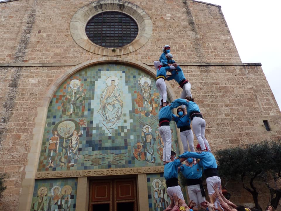 Castells de sis a Esparraguera