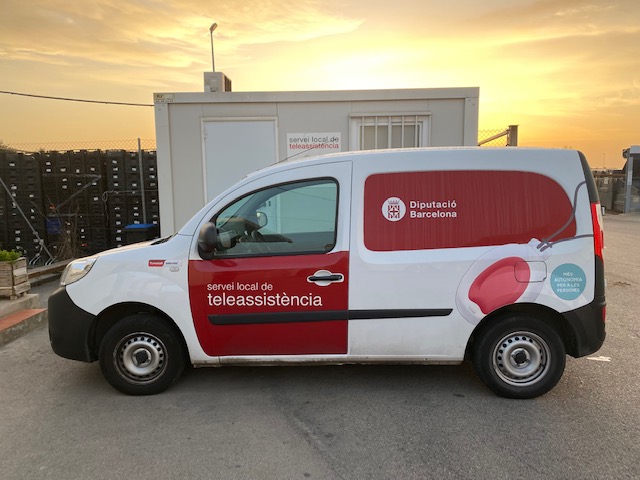 El recinte comarcal, seu d’Unitats Mòbils de Teleassistència