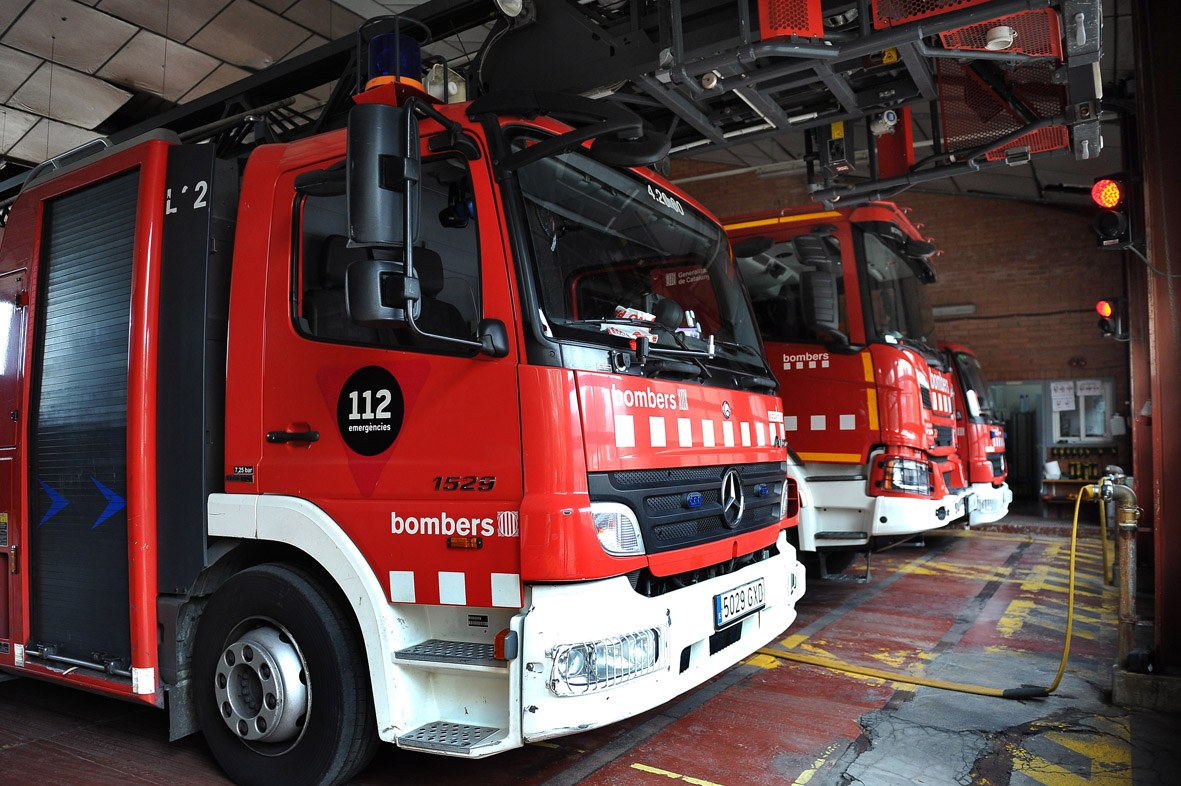 Alarma de fuita de gas per un vessament de benzina a Terrassa