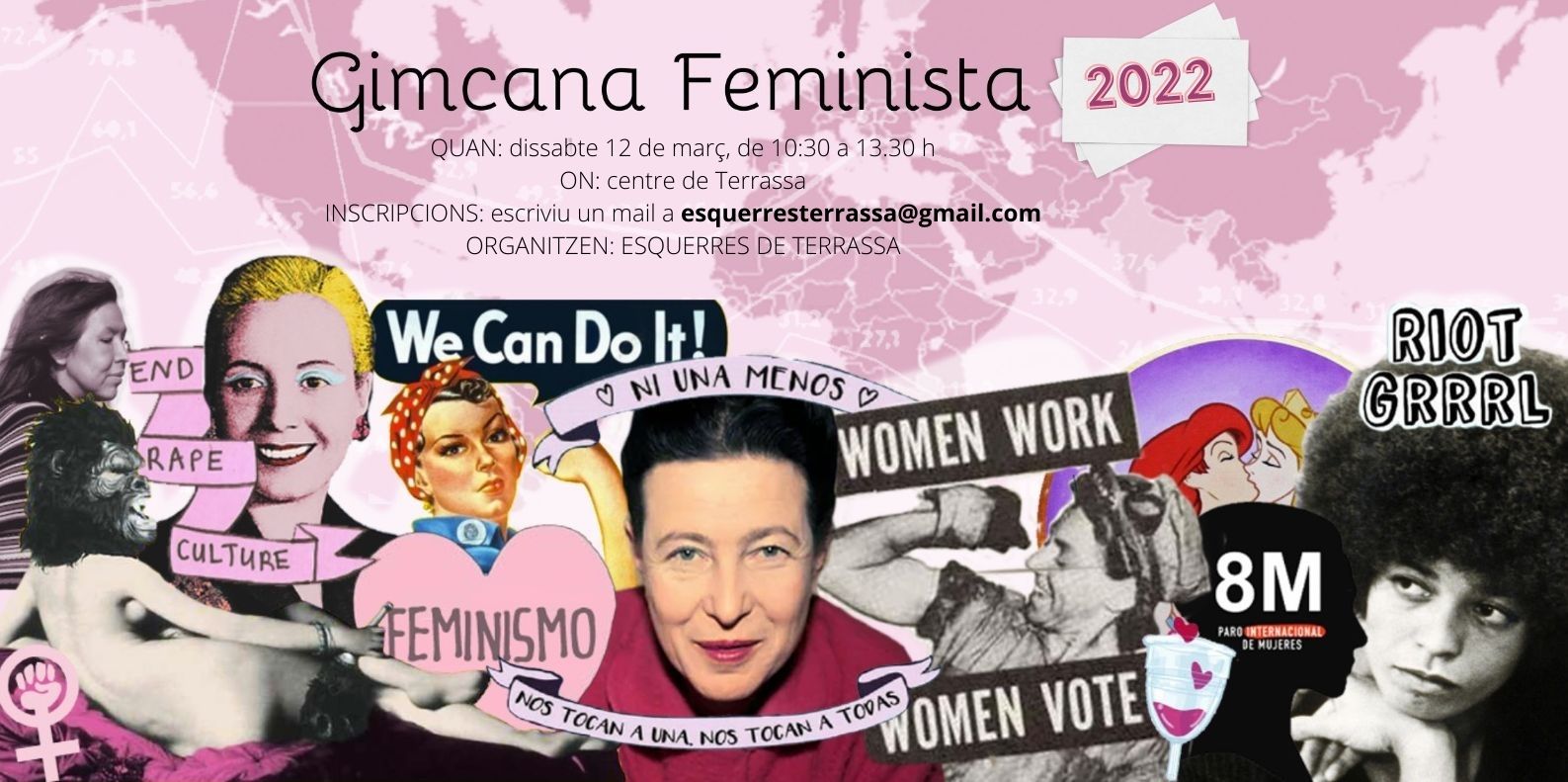 Esquerres de Terrassa organitza una gimcana feminista