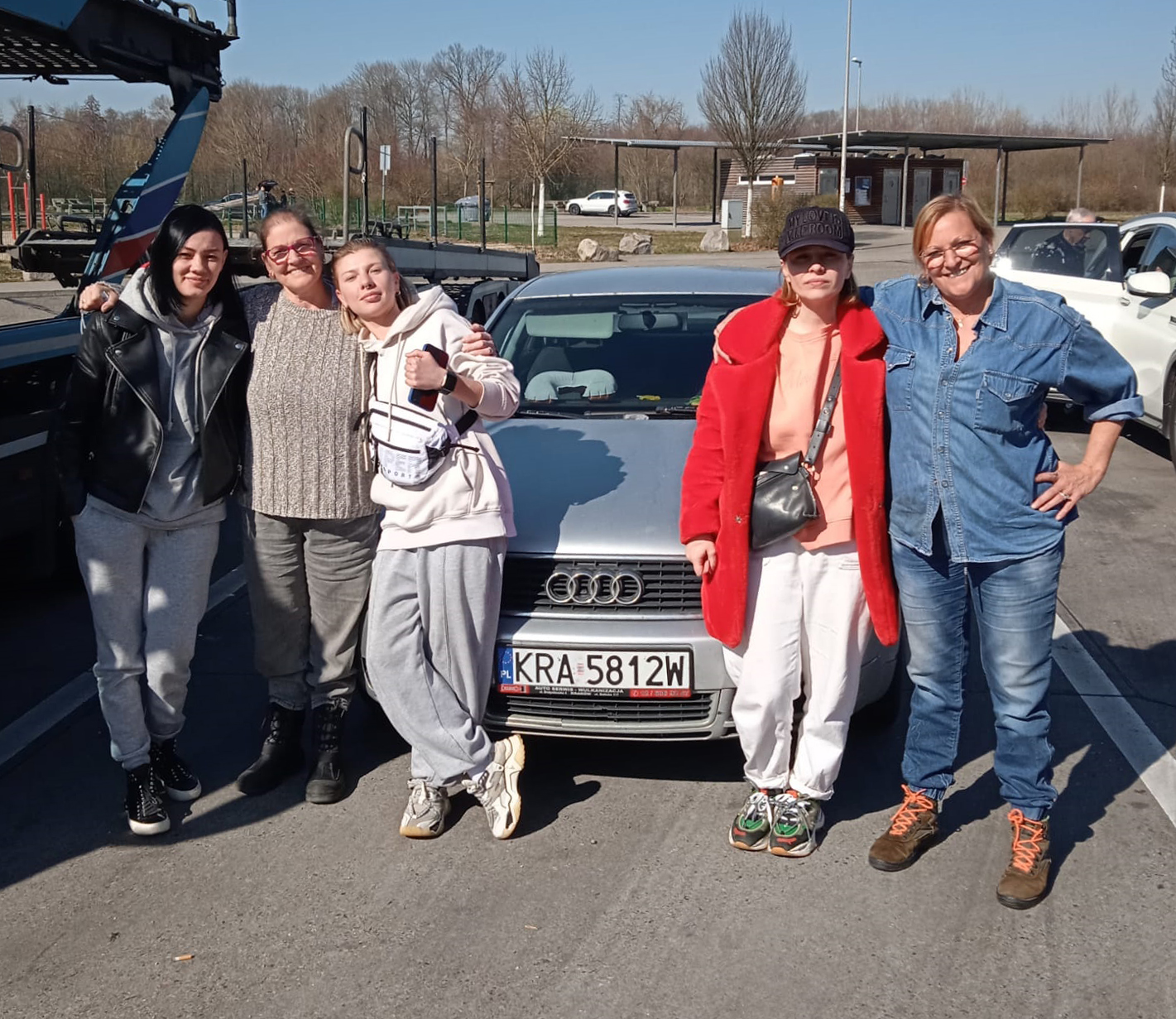 Viatge llampec des de Terrassa a la frontera ucraïnesa