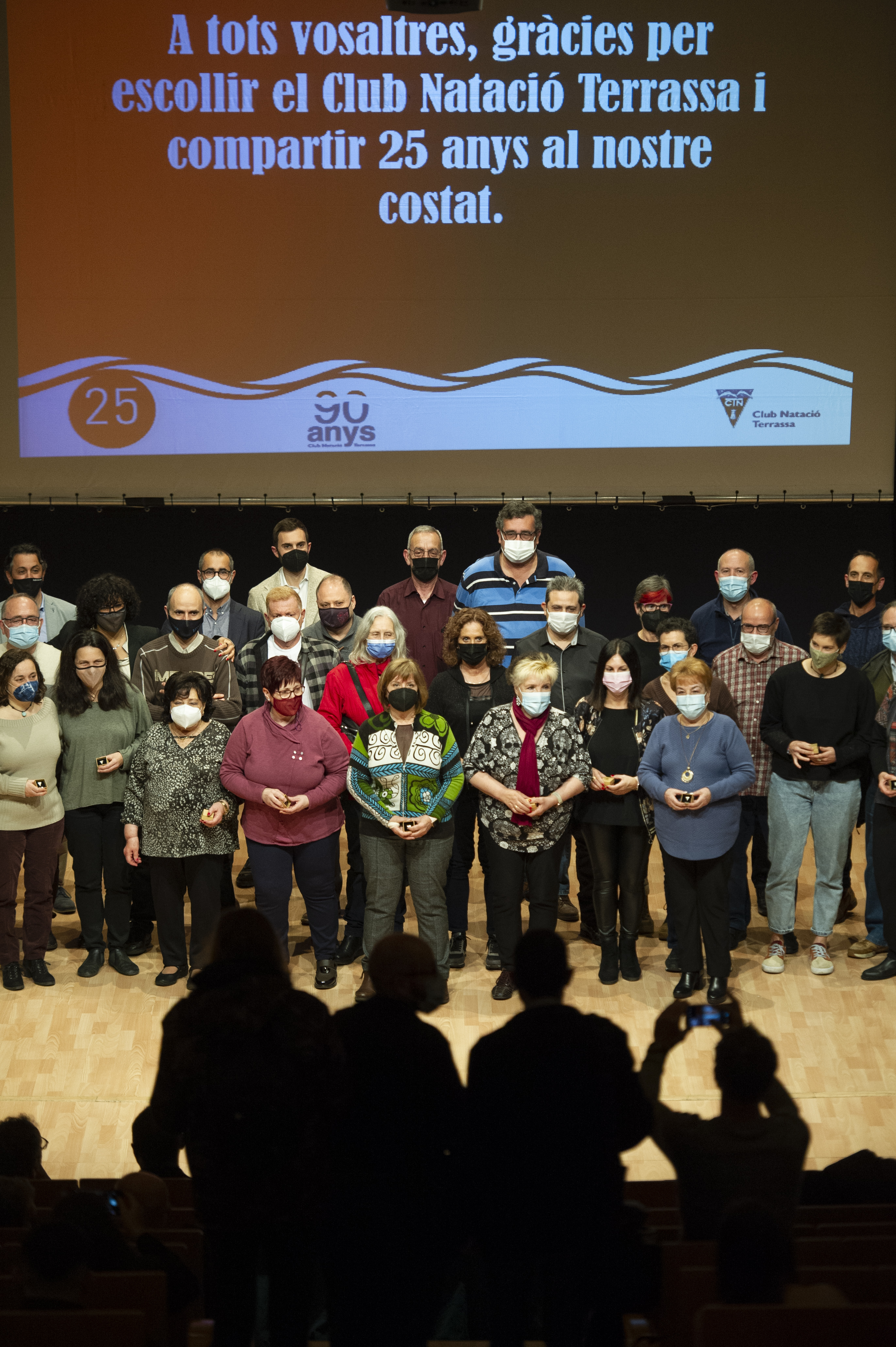 El CN Terrassa rendeix honors als seus