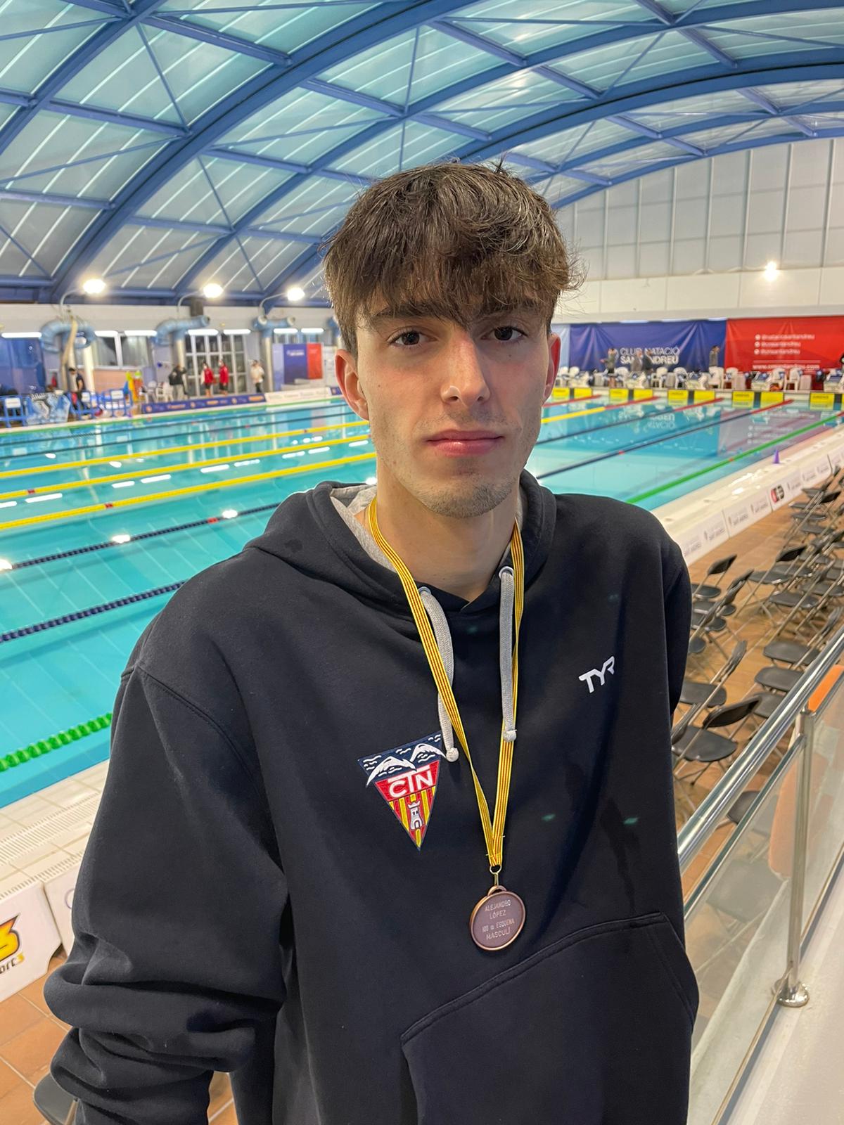 Adrián Santos, setè en el Meeting Internacional d’Edimburg