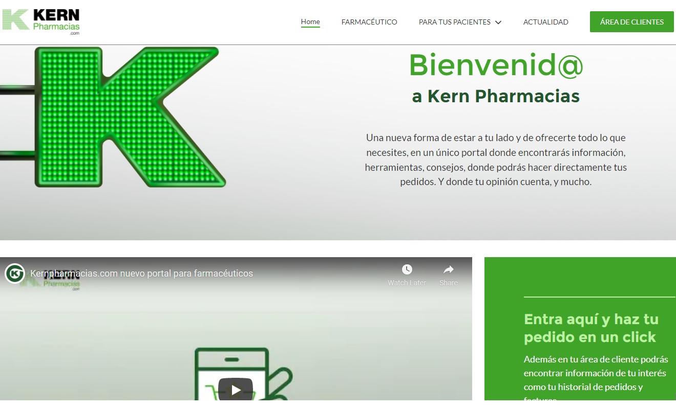 Kern Pharma llança un portal web per facilitar la gestió administrativa als farmacèutics