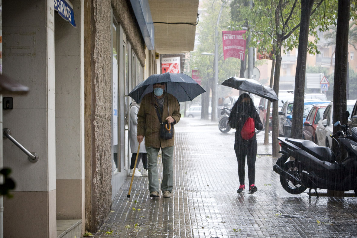 Cel cobert i pluja