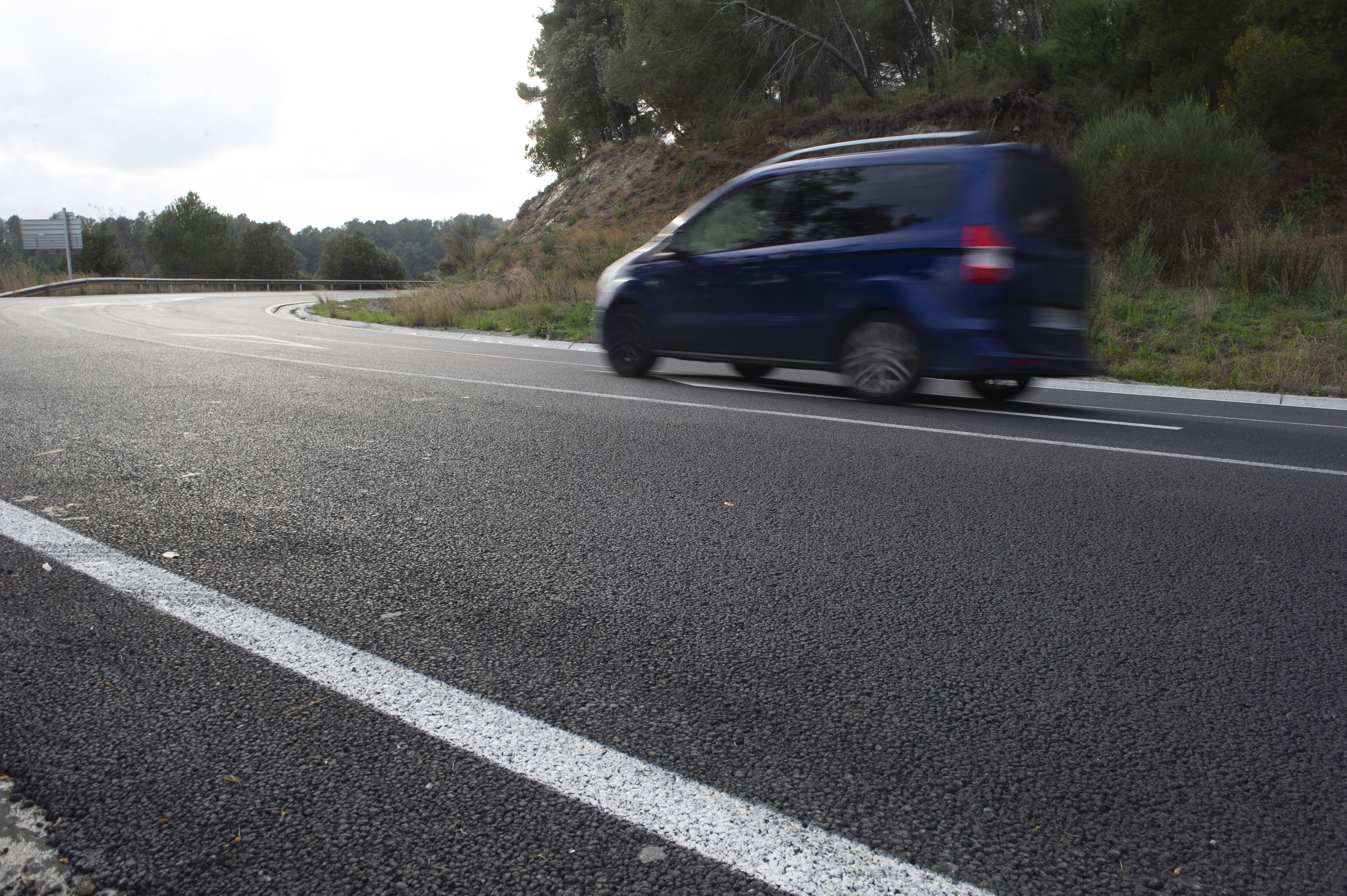 Tres ferits en un accident múltiple a Terrassa