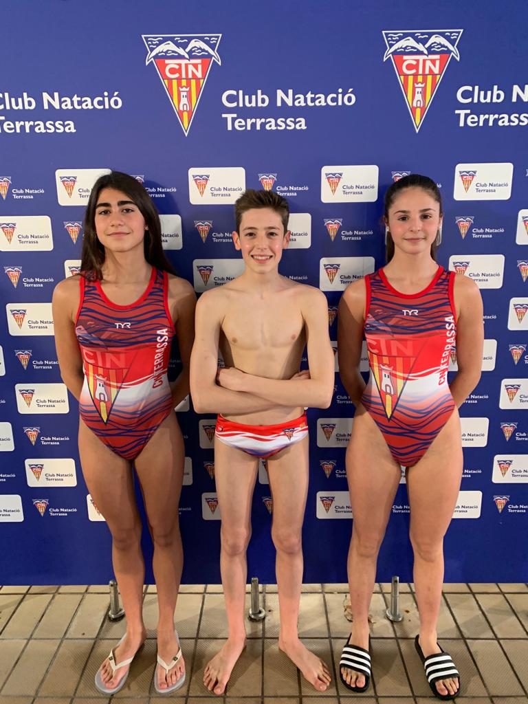Tres representants del CN Terrassa, convocats amb la selecció catalana infantil