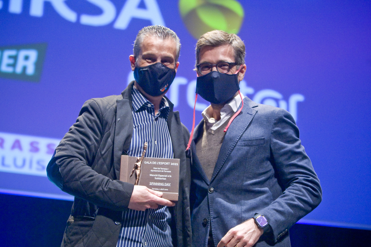 GALA DE L'ESPORT. Jordi Font: “Aquest any volem tornar l'Spinning Day a la plaça Vella”