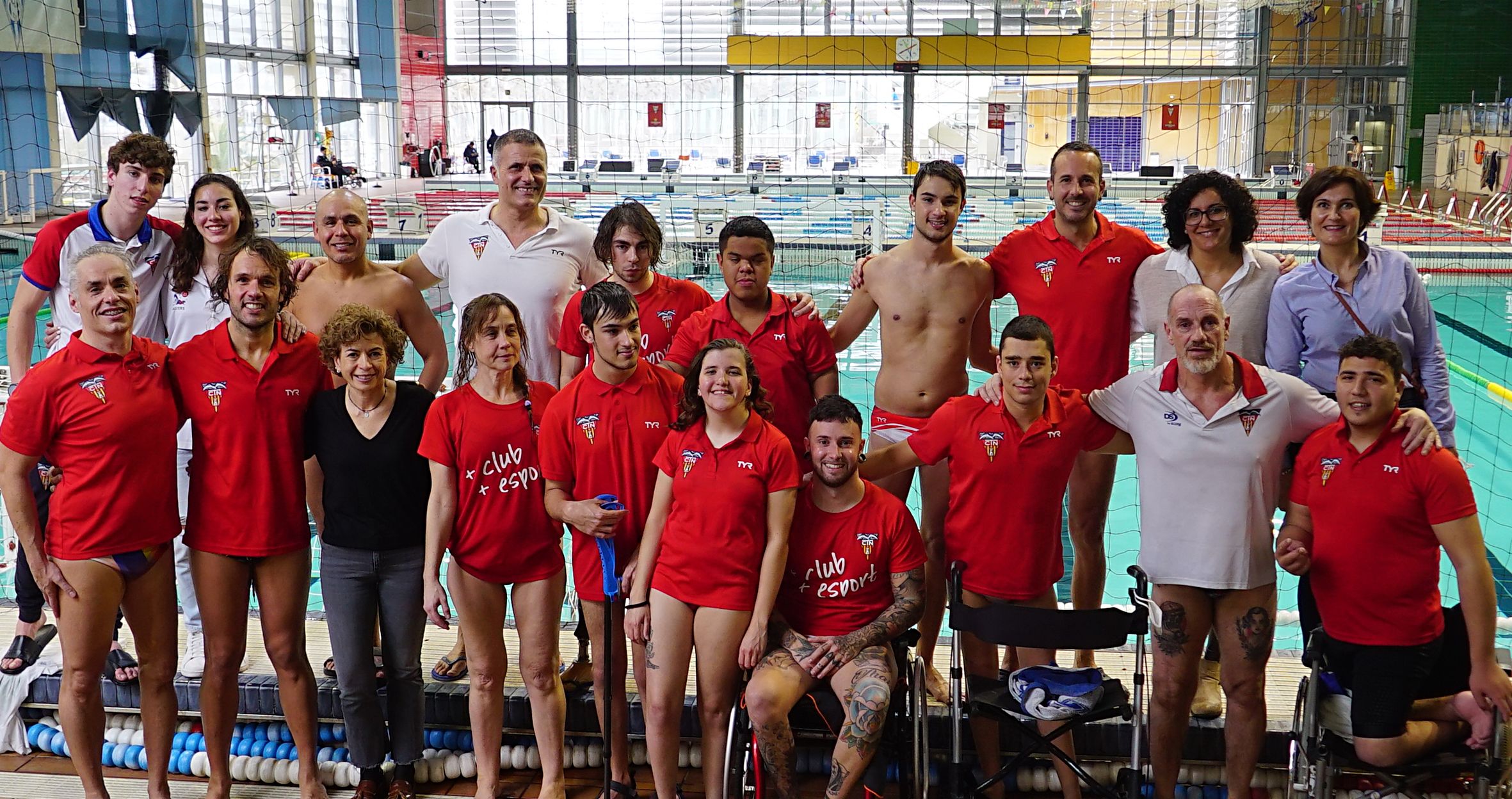 El waterpolo també pot ser adaptat