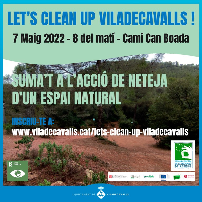 Viladecavalls se suma a la campanya “Let’s Clean Up Europe”