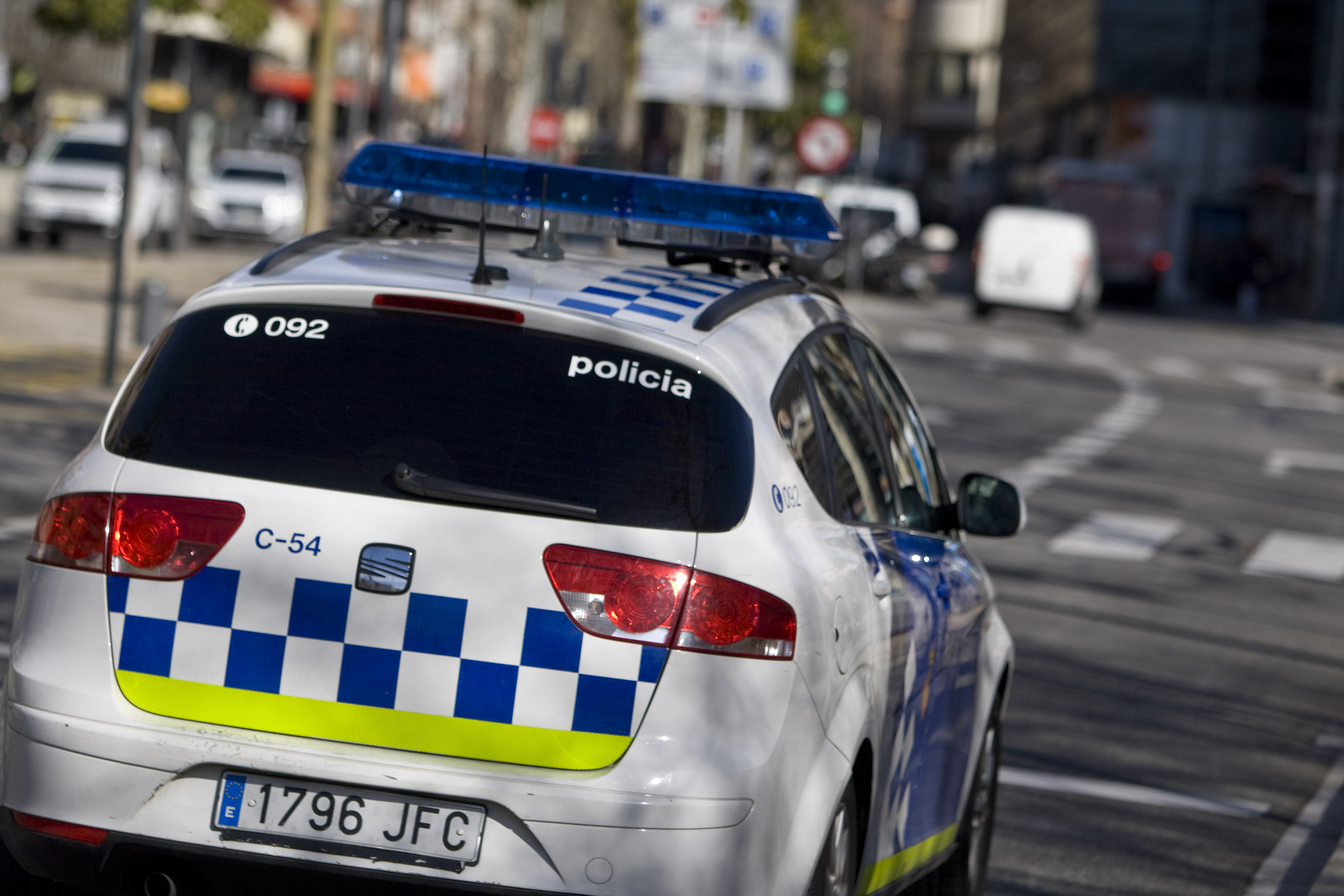 Enxampat quan robava en vehicles a Terrassa