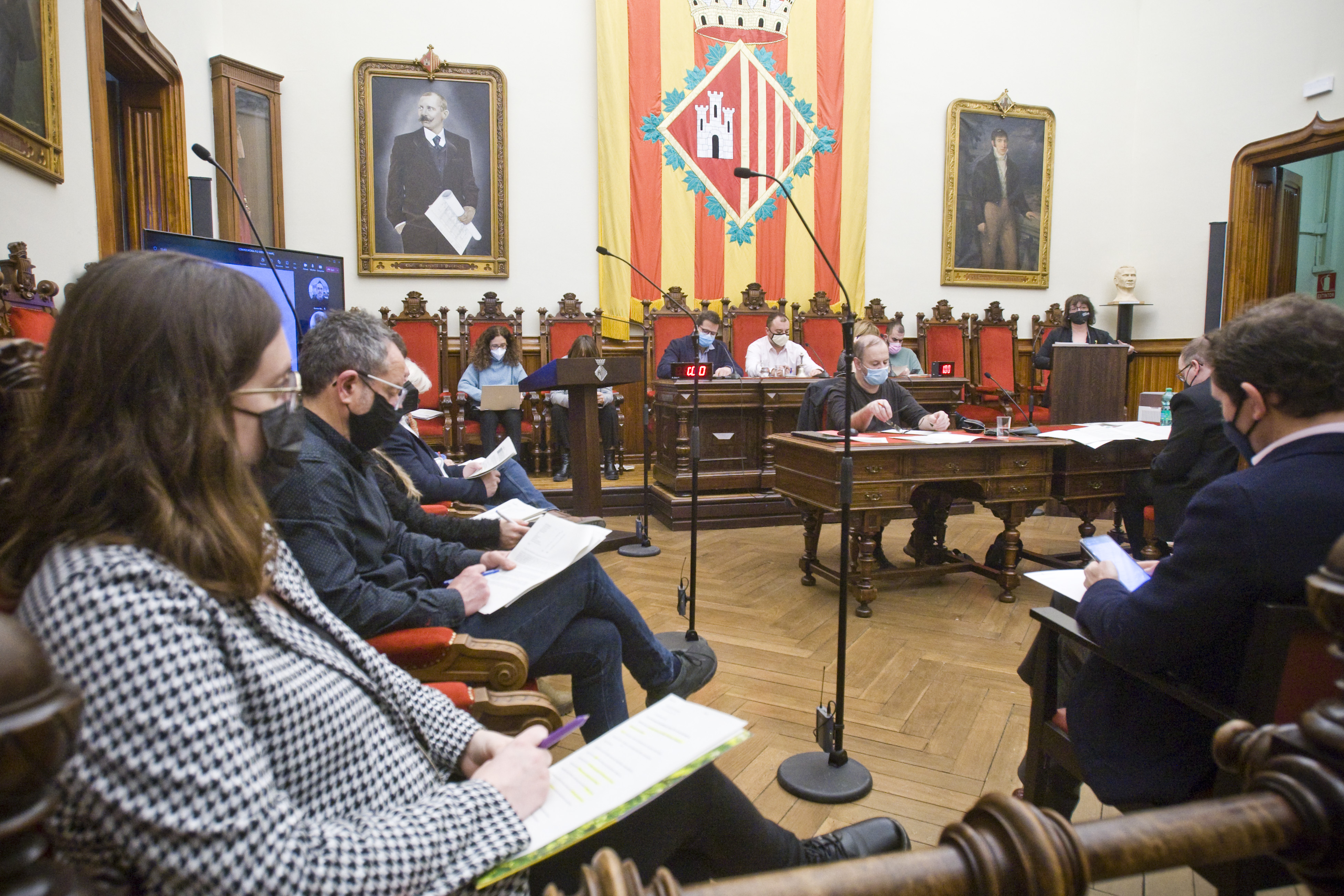 Un ple de la ciutat en clau electoral