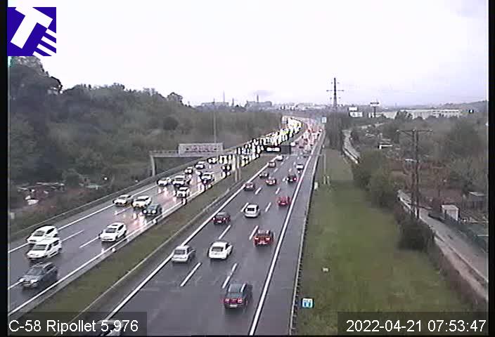 Matí complicat a la carretera