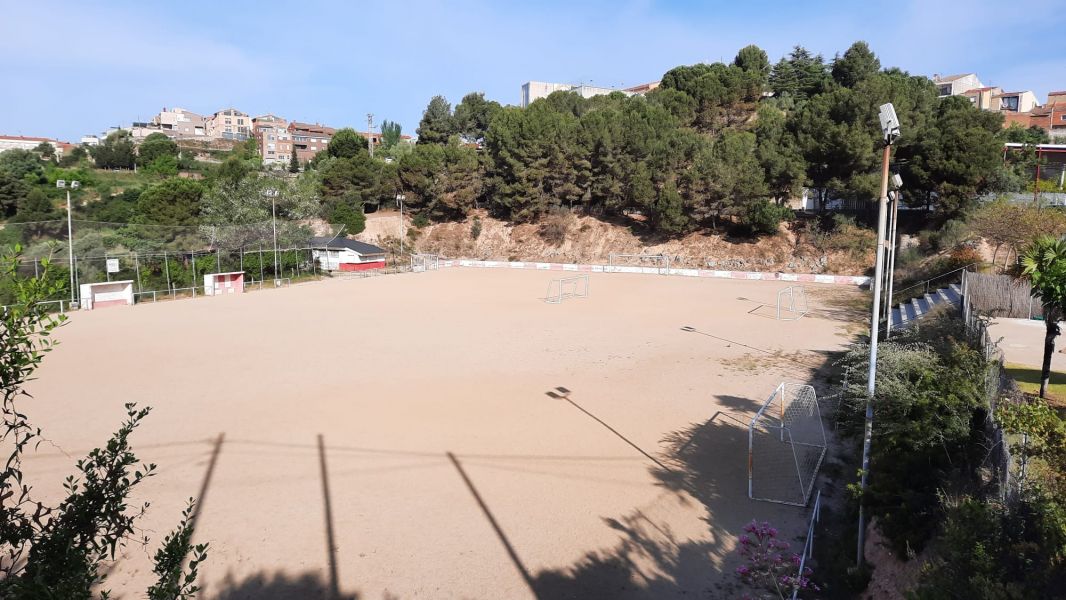 Nova licitació de l’obra del camp de futbol d'Ullastrell - 