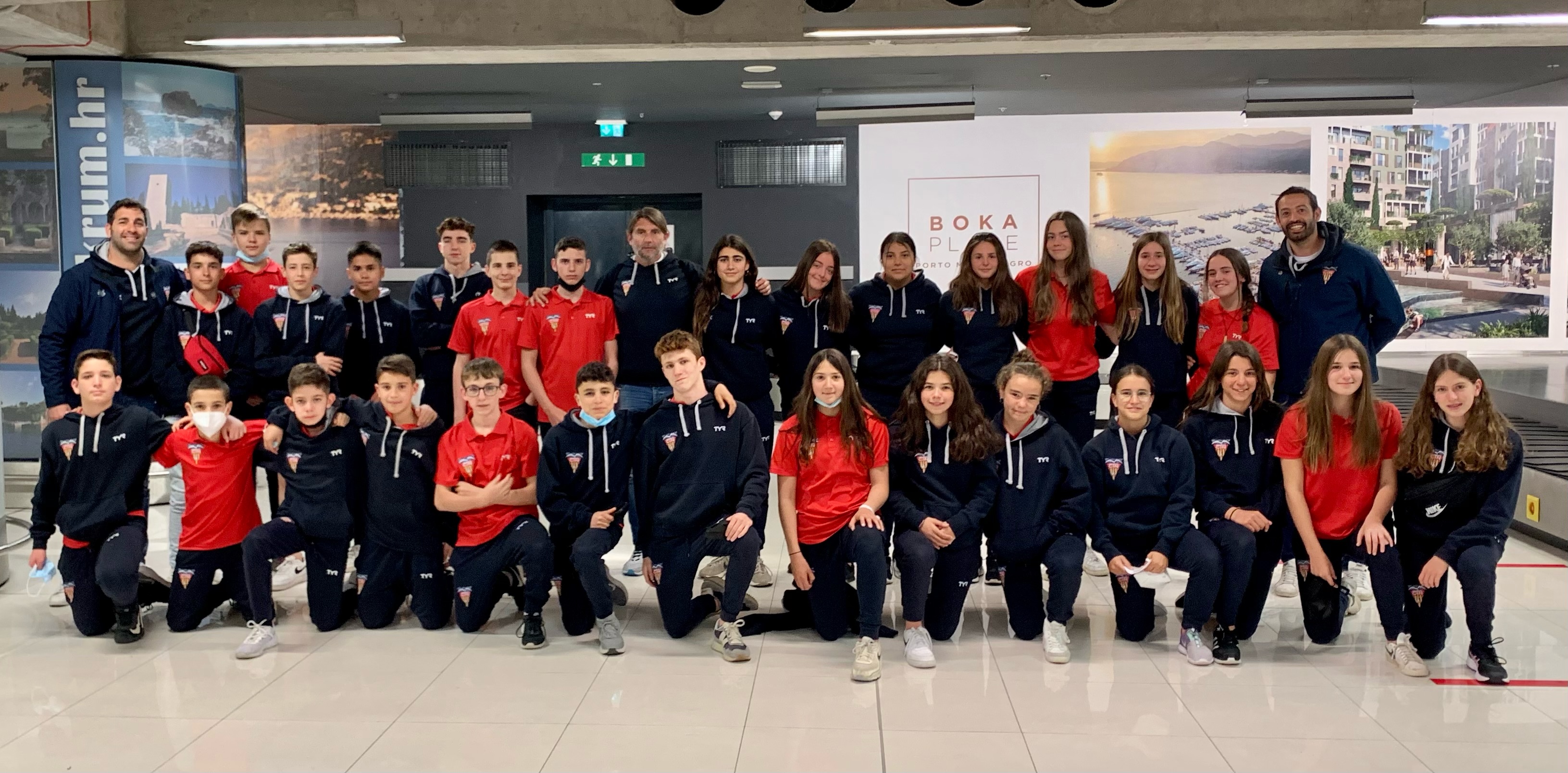 Els equips infantils de waterpolo del CN Terrassa juguen a Croàcia