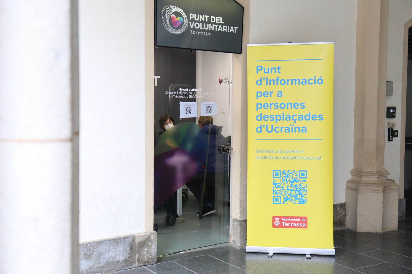 Terrassa acull més de 200 ucraïnesos desplaçats per la guerra