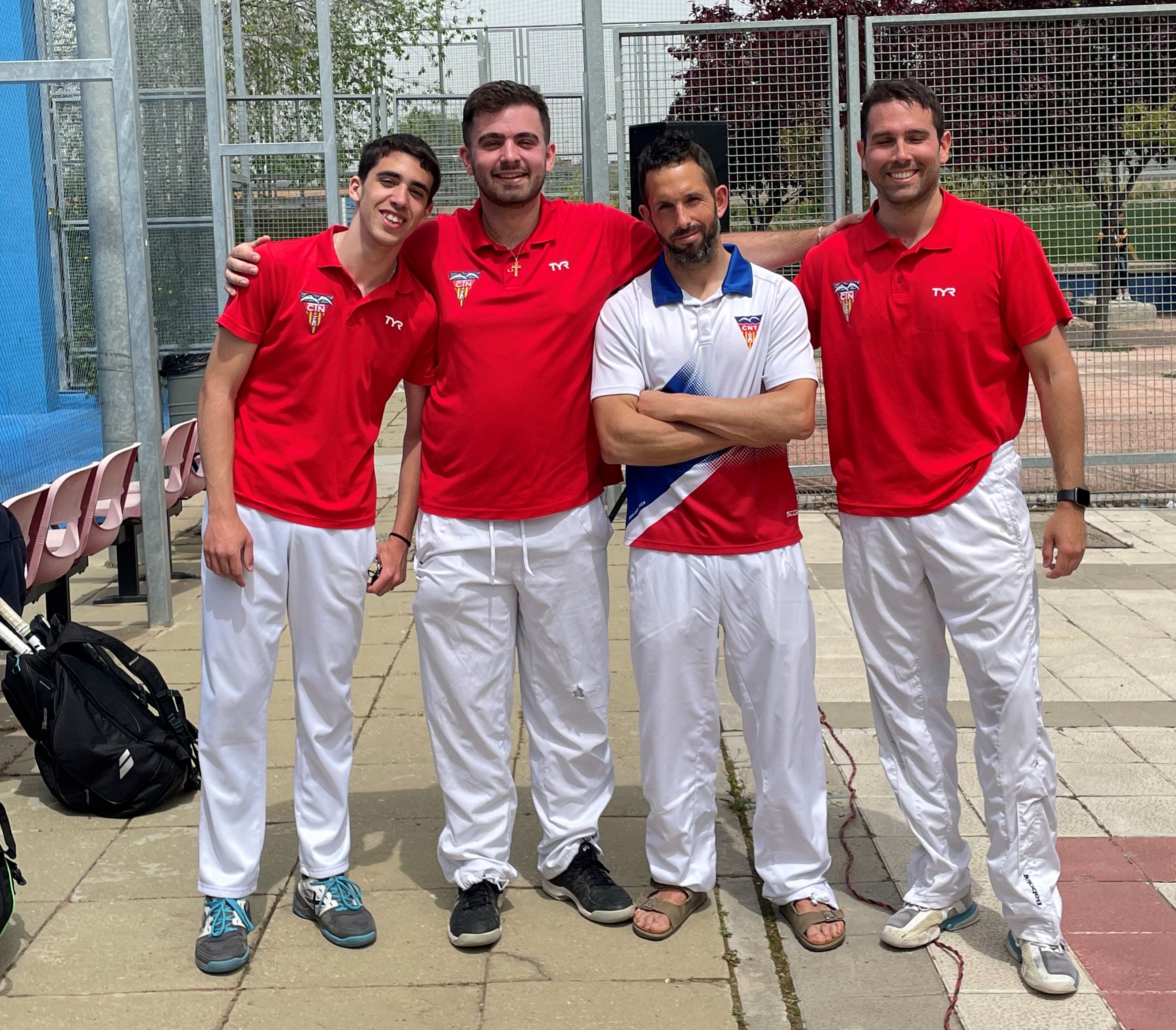 Dues parelles del CN Terrassa superen la fase prèvia del Campionat d’Espanya de frontennis