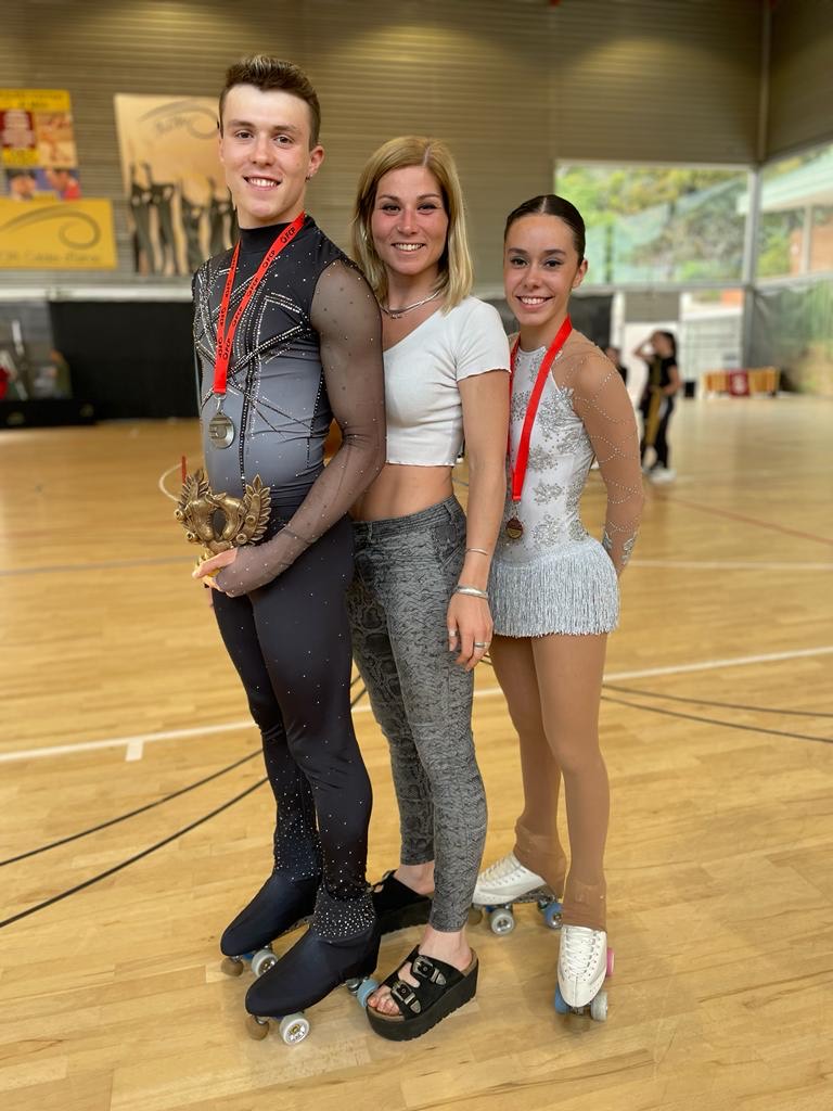 Aleix Bou, plata al Campionat de Barcelona de patinatge