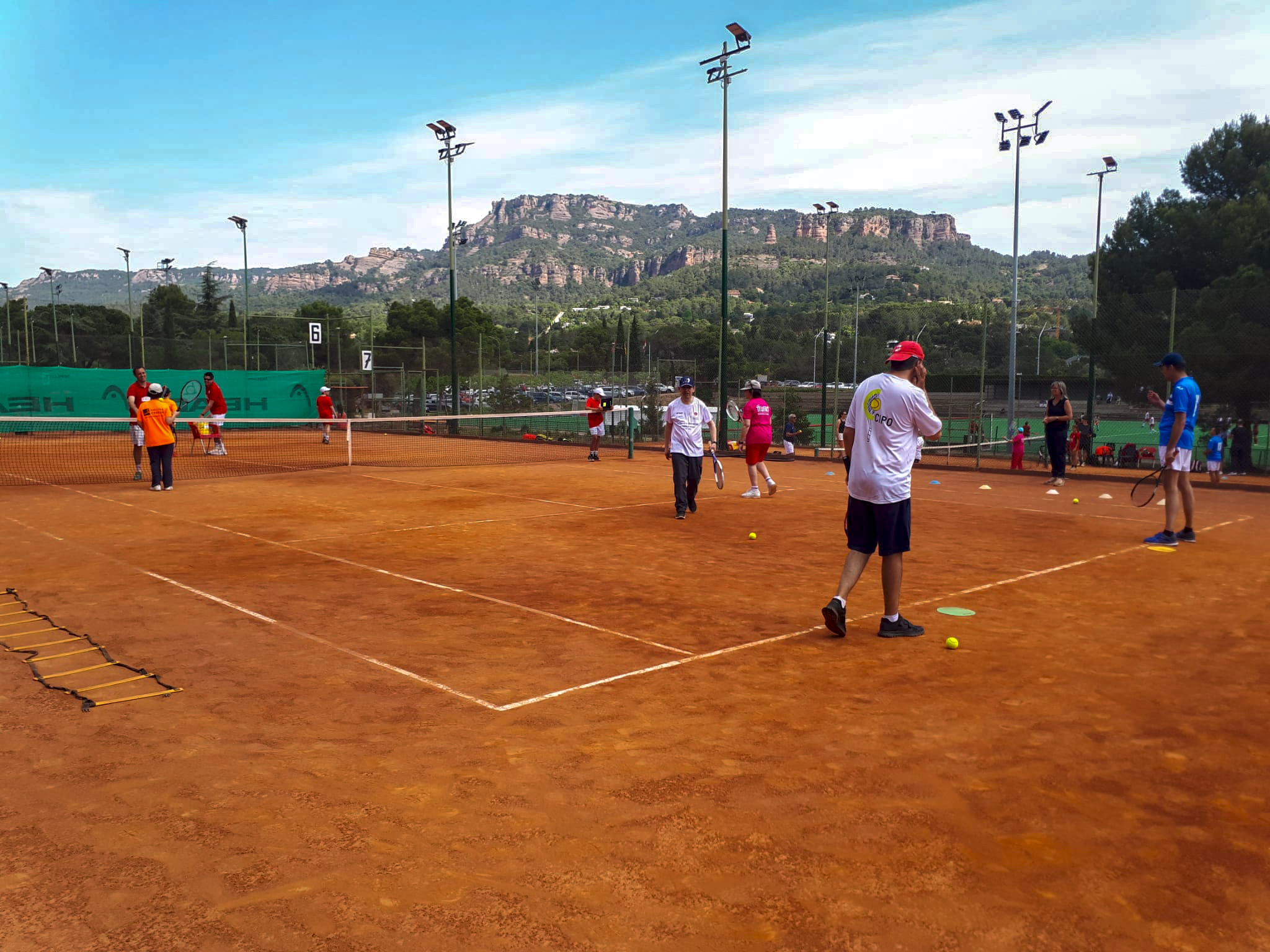 El CD Terrassa organitza el torneig de tennis inclusiu