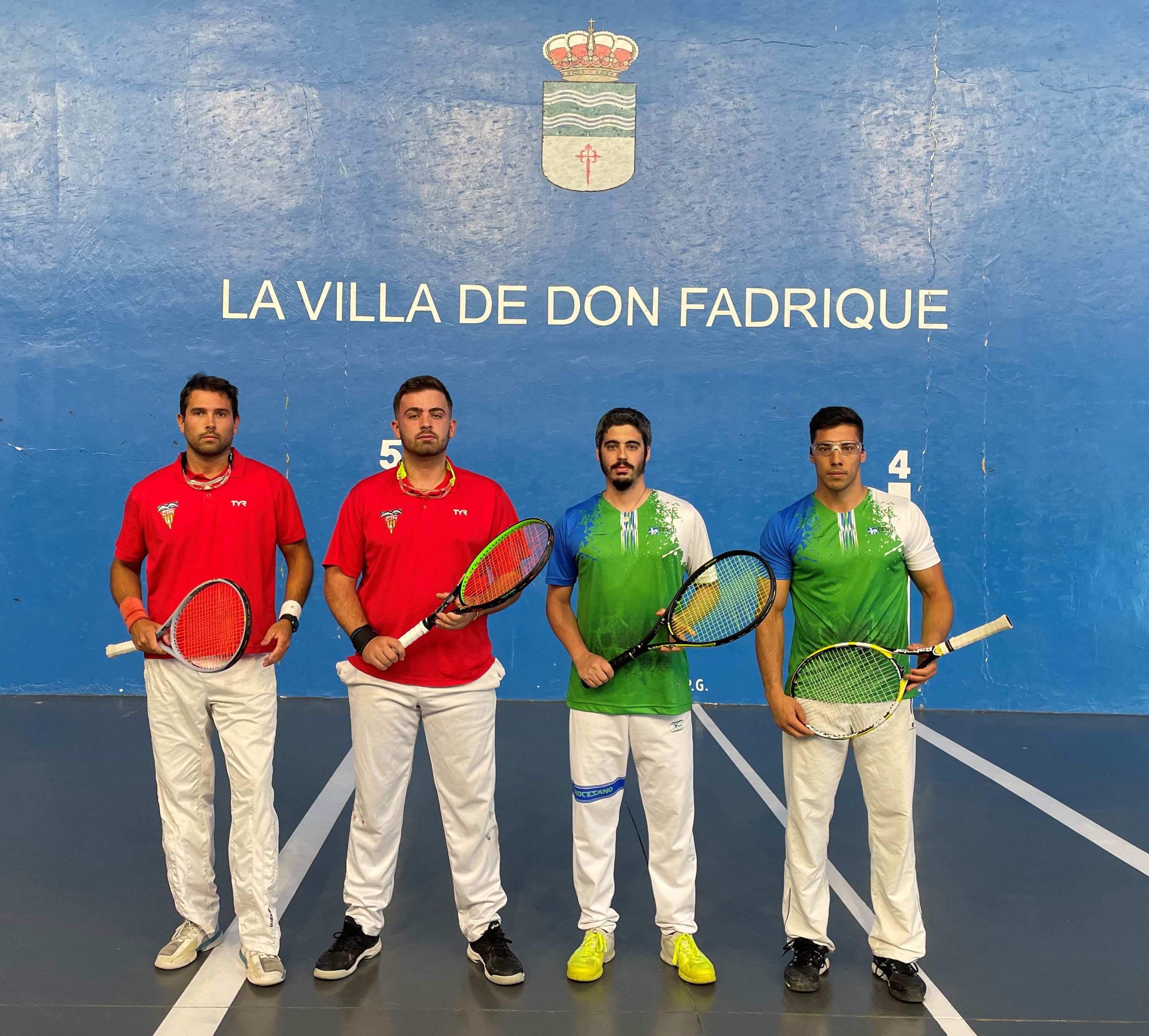 Àlex Navarro i Albert Domínguez, semifinalistes al Campionat d’Espanya de frontennis