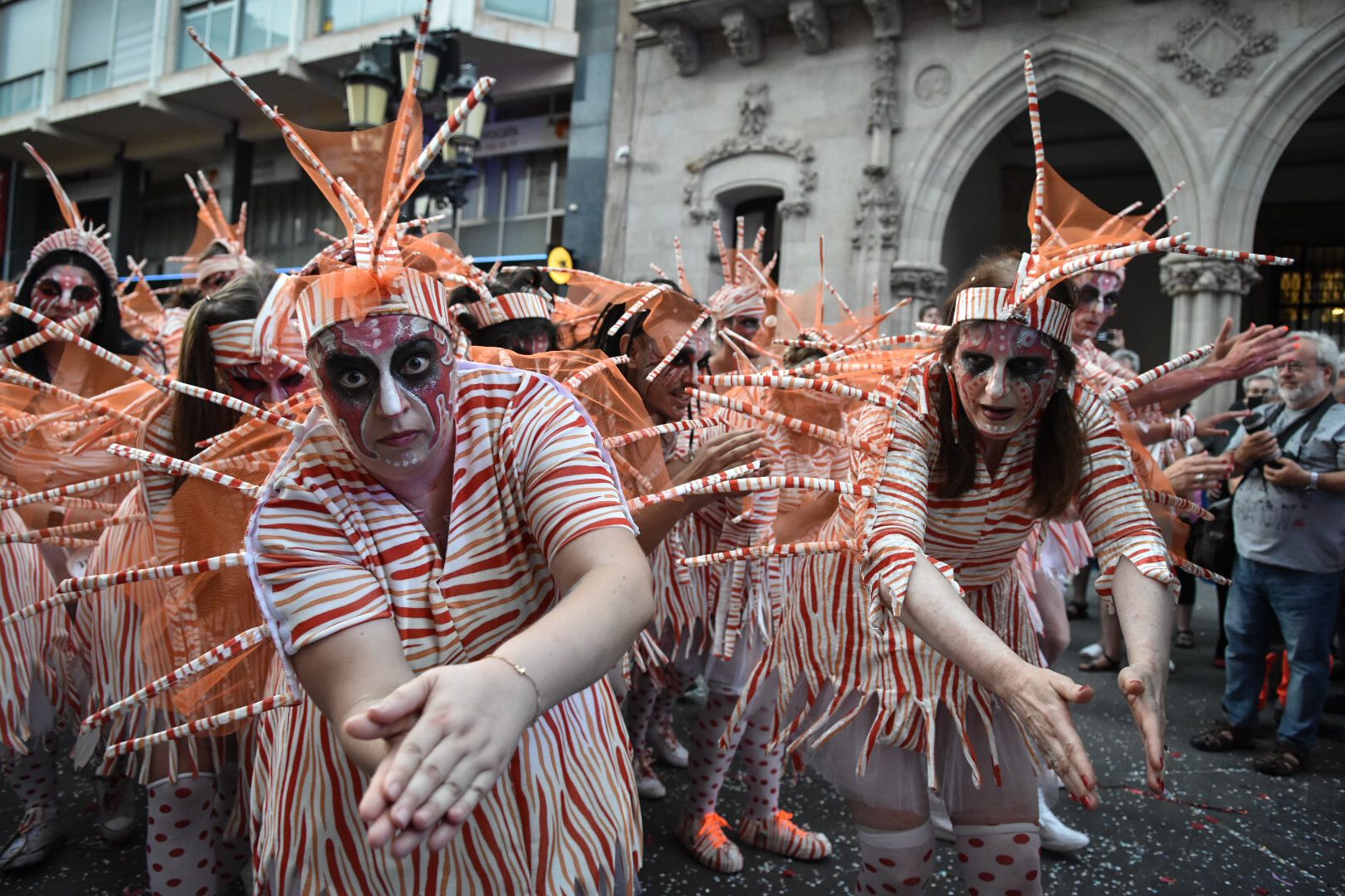 El Porronet, comparsa guanyadora del Carnestoltes 2022 de Terrassa