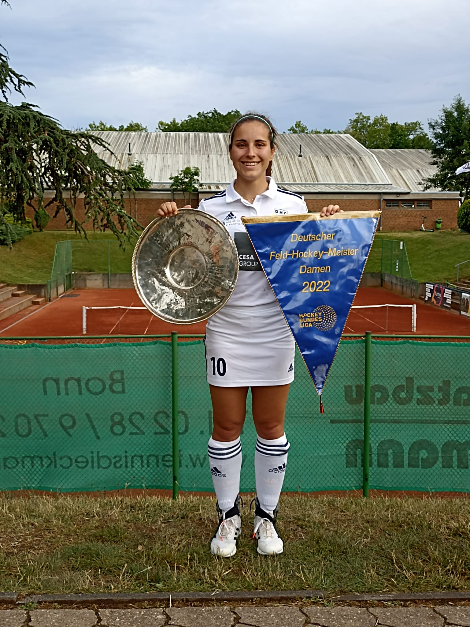 Clara Ycart, campiona de la Bundeslliga amb el Düsseldorfer