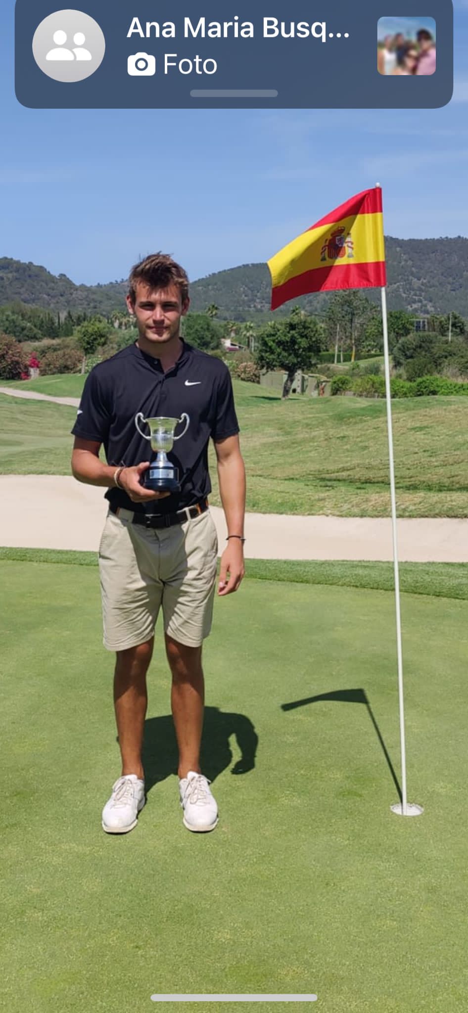 Josep Maria Serra, subcampió d'Espanya de golf