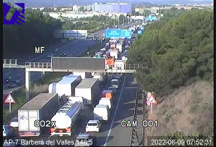 Un matí complicat a la carretera