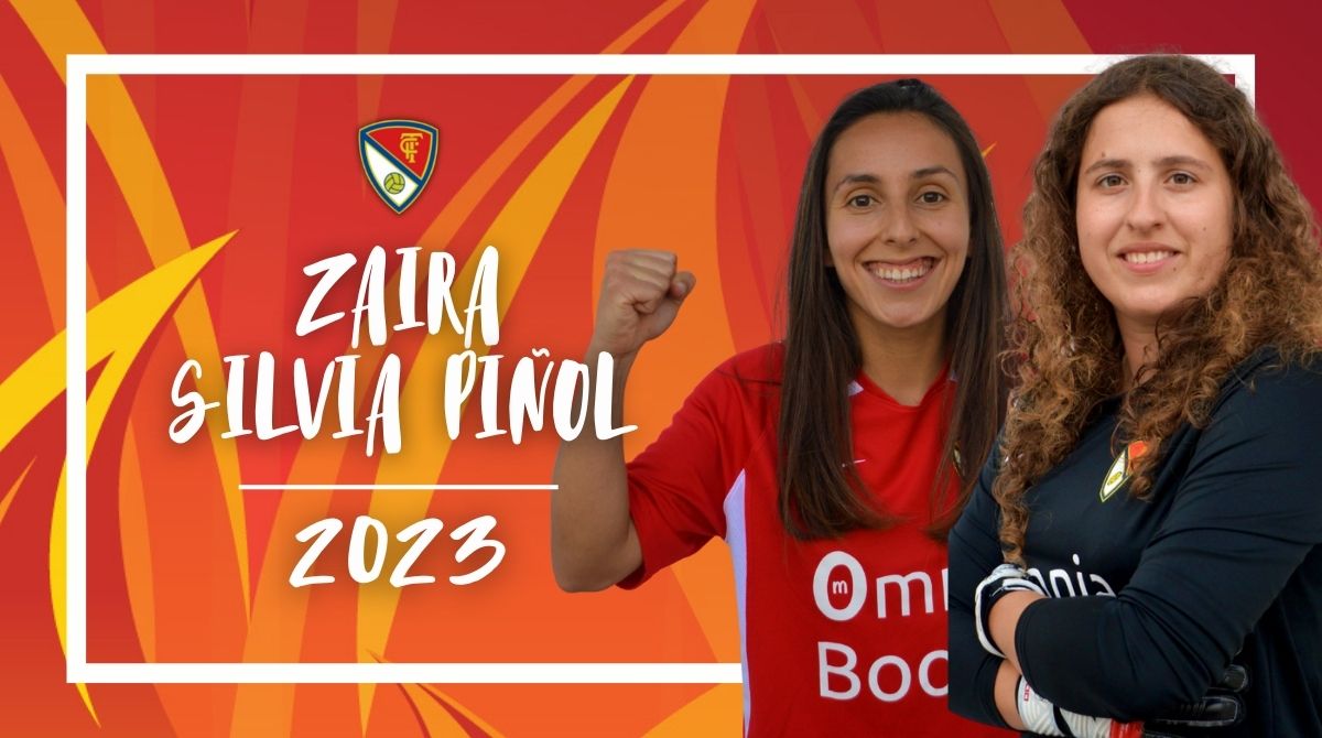 Silvia Piñol i Zaira Abenza, noves renovacions del Terrassa FC femení
