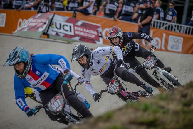 Bon paper de Mariona Calvis a la Copa del Món de BMX